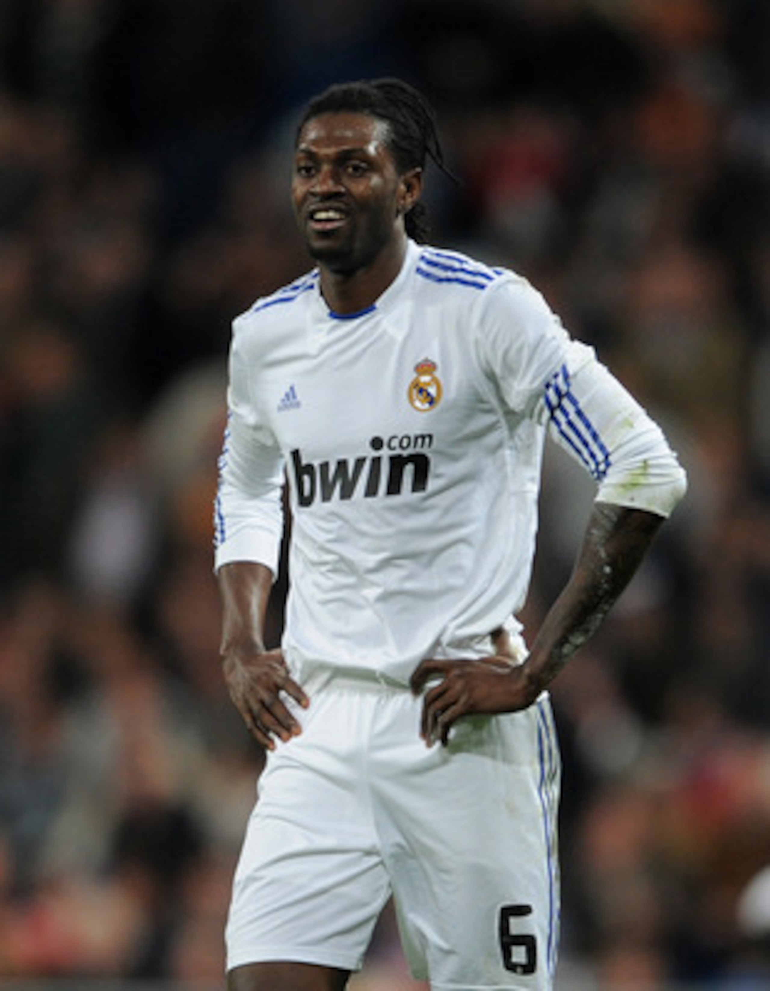 MADRID, SPAIN - FEBRUARY 06:  Emanuel Abadayour of Real Madrid looks on during the la Liga match between Real Madrid and Real Sociedad at Estadio Santiago Bernabeu on February 6, 2011 in Madrid, Spain.  (Photo by Jasper Juinen/Getty Images)