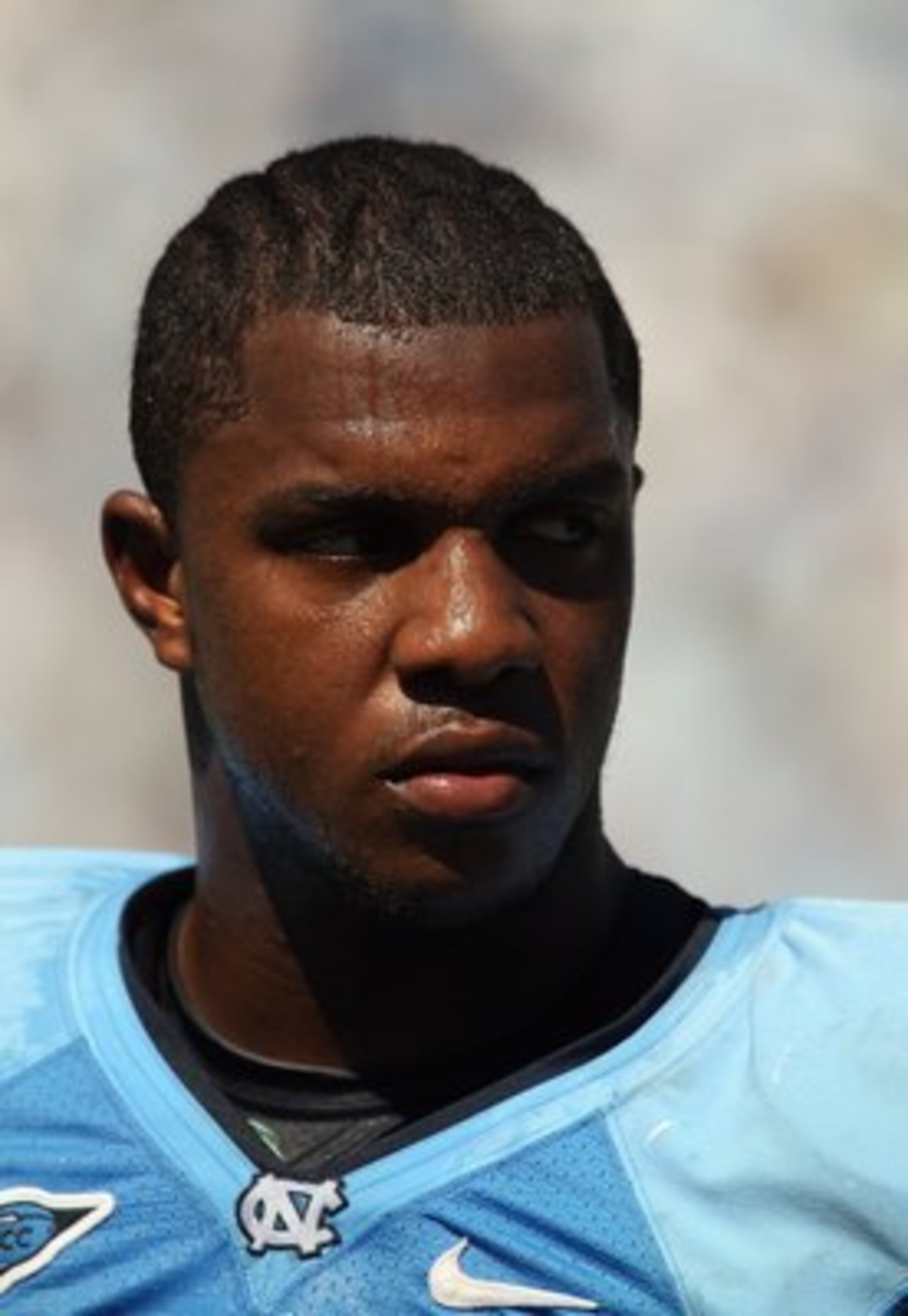 CHAPEL HILL, NC - SEPTEMBER 18:  Quinton Coples #90 of the North Carolina Tar Heels during their game at Kenan Stadium on September 18, 2010 in Chapel Hill, North Carolina.  (Photo by Streeter Lecka/Getty Images)