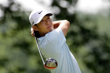 BETHESDA, MD - JUNE 18: Anthony Kim hits his tee shot on the fourth hole during the third round of the 111th U.S. Open at Congressional Country Club on June 18, 2011 in Bethesda, Maryland. (Photo by Rob Carr/Getty Images) BETHESDA, MD - JUNE 18: Anthony Kim hits his tee shot on the fourth hole during the third round of the 111th U.S. Open at Congressional Country Club on June 18, 2011 in Bethesda, Maryland. (Photo by Rob Carr/Getty Images)