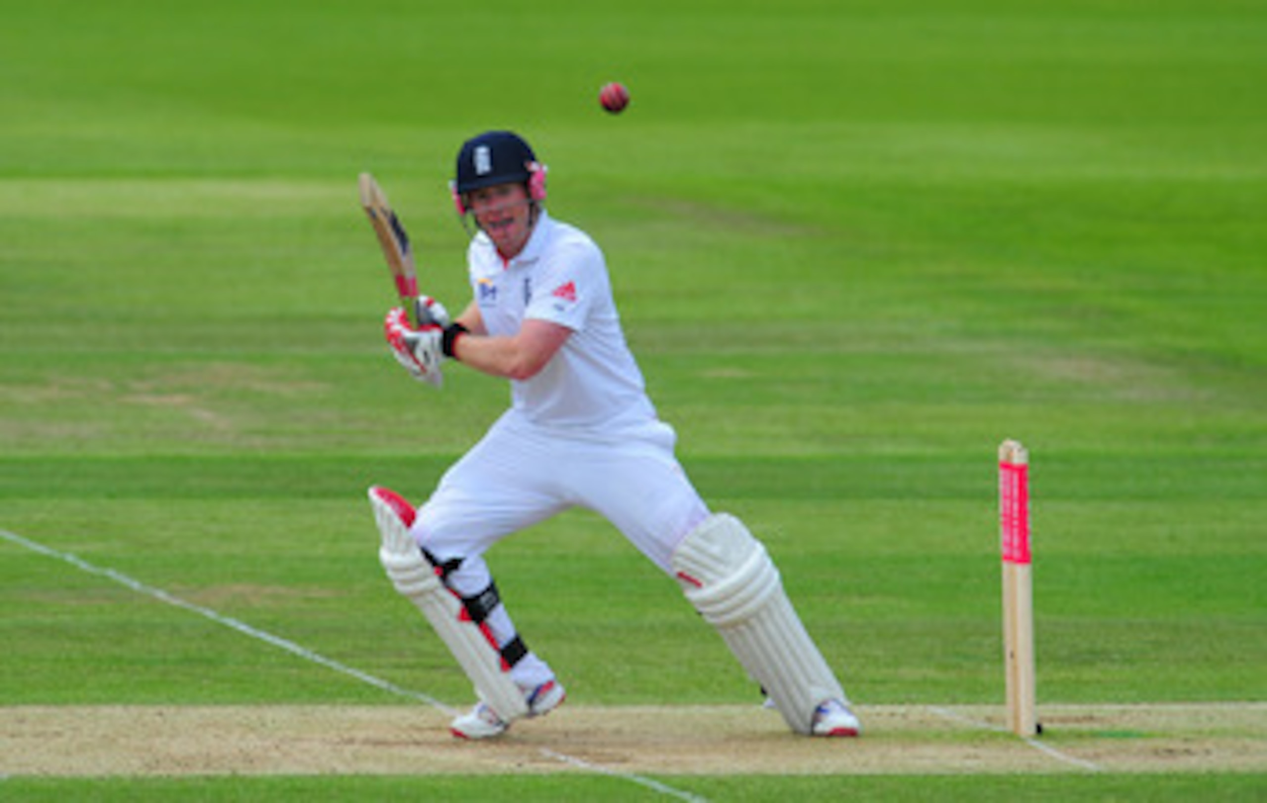 SOUTHAMPTON, ENGLAND - JUNE 19:  England batsman Eoin Morgan in action during day four of the 3rd npower test match between England and Sri Lanka on June 19, 2011 in Southampton, England.  (Photo by Stu Forster/Getty Images)