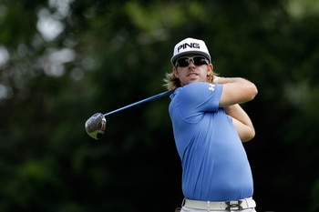 BETHESDA, MD - JUNE 17: Hunter Mahan hits his tee shot on the 16th hole during the second round of the 111th U.S. Open at Congressional Country Club on June 17, 2011 in Bethesda, Maryland. (Photo by Rob Carr/Getty Images) BETHESDA, MD - JUNE 17: Hunter Mahan hits his tee shot on the 16th hole during the second round of the 111th U.S. Open at Congressional Country Club on June 17, 2011 in Bethesda, Maryland. (Photo by Rob Carr/Getty Images)