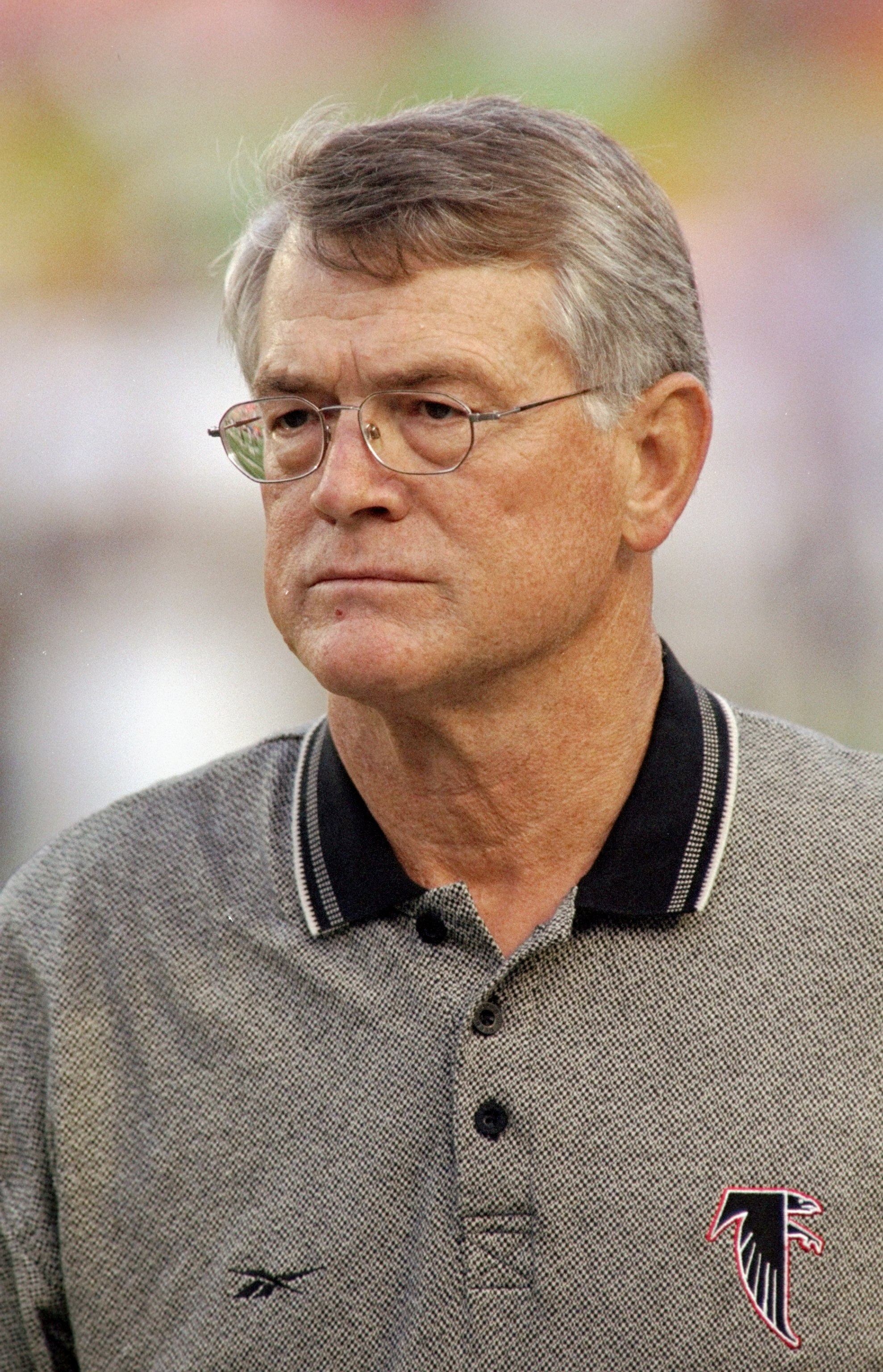 31 Jan 1999:  Coach Dan Reeves of the Atlanta Falcons looking on during the Super Bowl XXXIII Game against the Denver Broncos at the Pro Player Stadium in Miami, Florida. The Broncos defeated the Falcons 34-19.