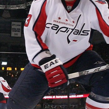 TAMPA, FL - MAY 03: Scott Hannan #23 of the Washington Capitals skates against the Tampa Bay Lightning in Game Three of the Eastern Conference Semifinals during the 2011 NHL Stanley Cup Playoffs at St Pete Times Forum on May 3, 2011 in Tampa, Florida. The