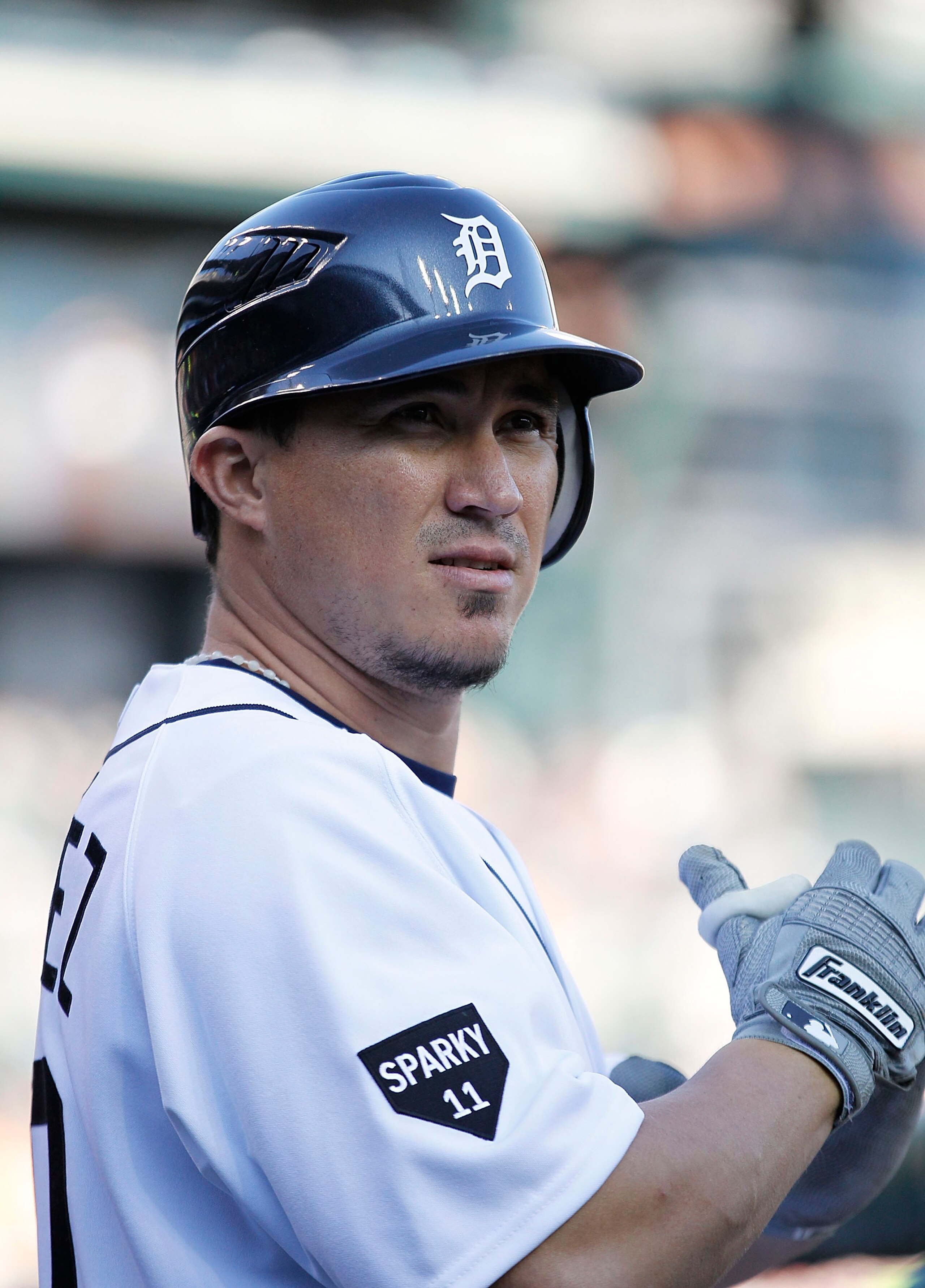 DETROIT - JUNE 13: Magglio Ordonez #30 of the Detroit Tigers gets ready to bat during the game against the Tampa Bay Rays at Comerica Park on June 13, 2011 in Detroit, Michigan.  (Photo by Leon Halip/Getty Images)