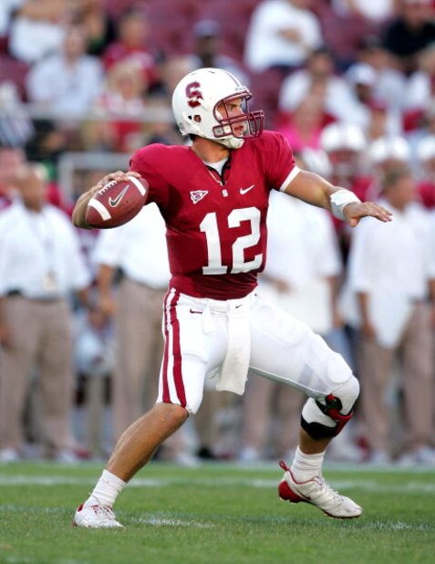 PALO ALTO, CA - SEPTEMBER 19: Andrew Luck #12 of the Stanford Cardinal passes the ball during their game against the San Jose State Spartans at Stanford Stadium on September 19, 2009 in Palo Alto, California. (Photo by Ezra Shaw/Getty Images) PALO ALTO, CA - SEPTEMBER 19: Andrew Luck #12 of the Stanford Cardinal passes the ball during their game against the San Jose State Spartans at Stanford Stadium on September 19, 2009 in Palo Alto, California. (Photo by Ezra Shaw/Getty Images)