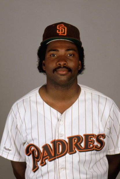 1988:  Tony Gwynn of the San Diego Padres poses for a portrait during the 1988 season. (Photo by Rick Stewart/Getty Images)