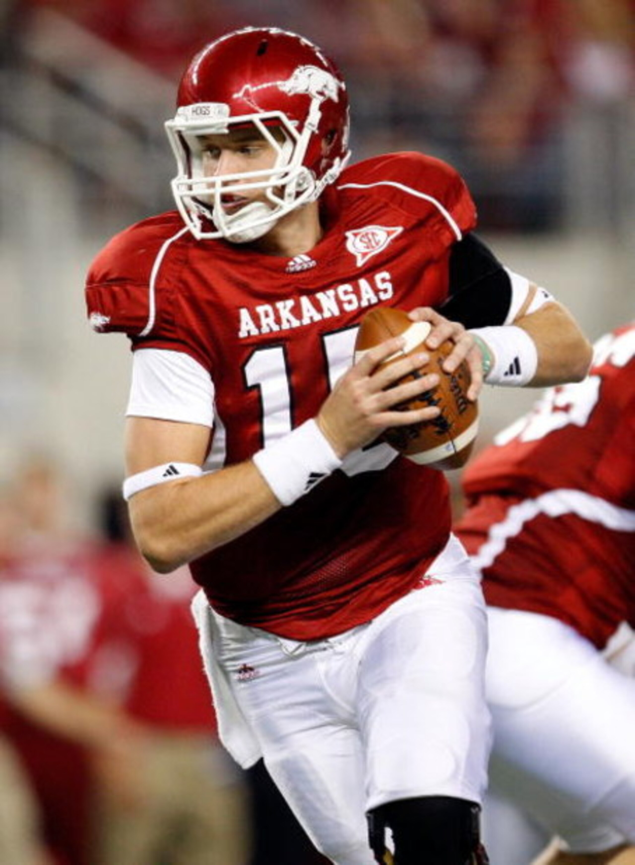 ARLINGTON, TX - OCTOBER 03: Quarterback Ryan Mallett #15 of the Texas A&M Aggies at Cowboys Stadium on October 3, 2009 in Arlington, Texas. (Photo by Ronald Martinez/Getty Images) ARLINGTON, TX - OCTOBER 03: Quarterback Ryan Mallett #15 of the Texas A&M Aggies at Cowboys Stadium on October 3, 2009 in Arlington, Texas. (Photo by Ronald Martinez/Getty Images)