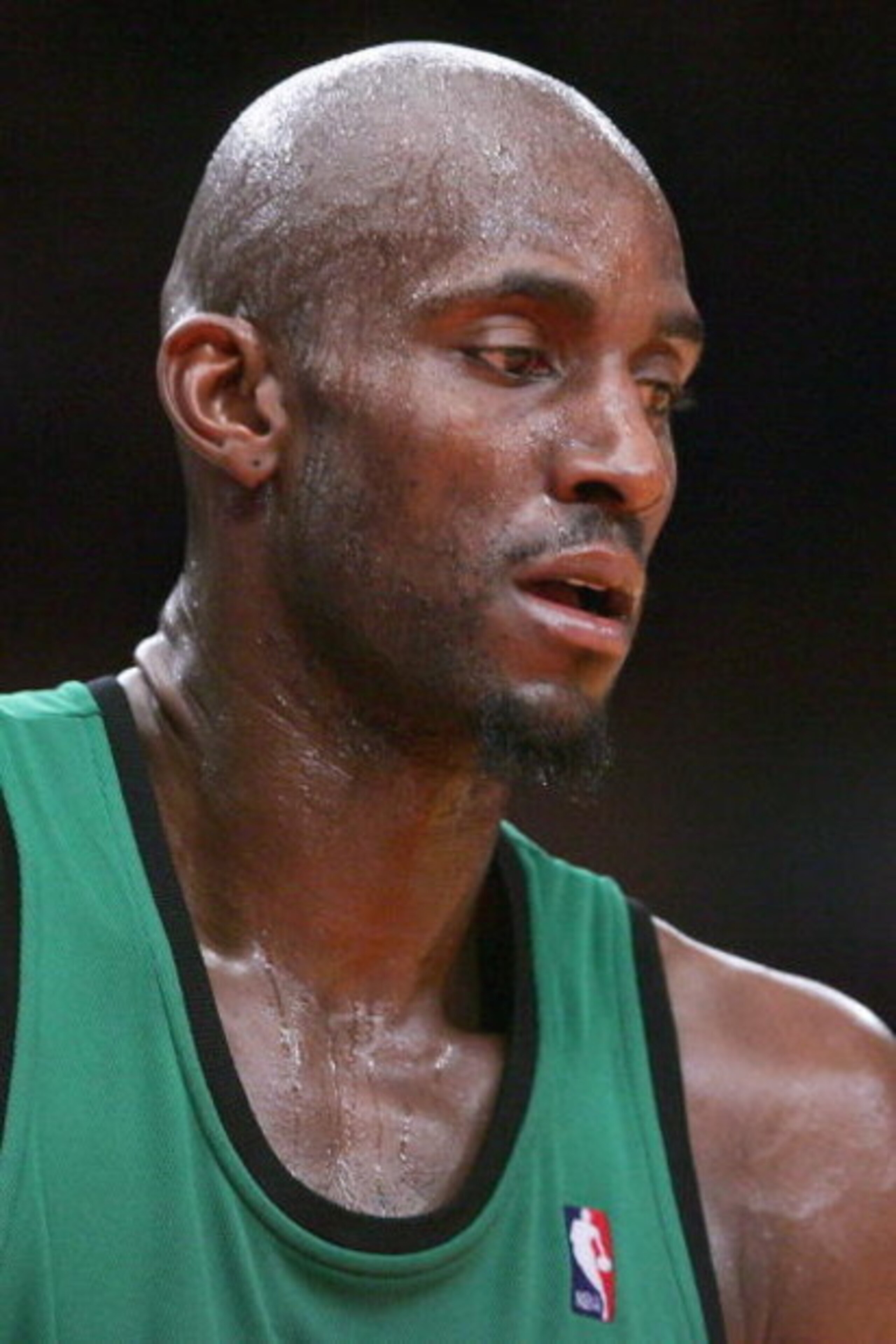 NEW YORK - FEBRUARY 06:  Kevin Garnett #5 of the Boston Celtics looks on against the New York Knicks at Madison Square Garden on February 6, 2009 in New York City. NOTE TO USER: User expressly acknowledges and agrees that, by downloading and/or using this
