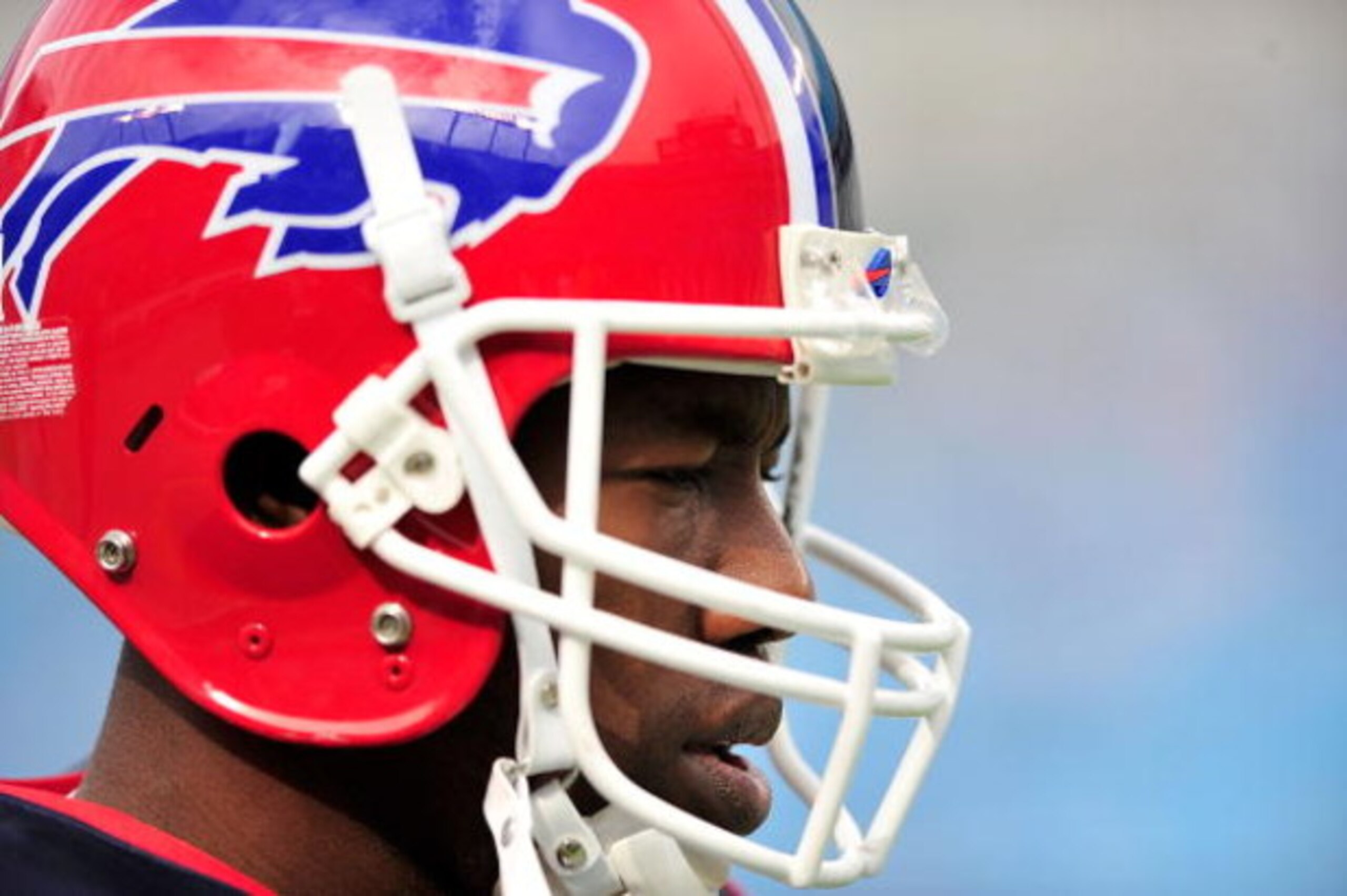 CHARLOTTE, NC - OCTOBER 25:  Terrell Owens #81 of the Buffalo Bills warms up before a game against the Carolina Panthers at Bank of America Stadium on October 25, 2009 in Charlotte, North Carolina.  (Photo by Grant Halverson/Getty Images)