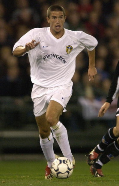 MELBOURNE - July 27:  Harry Kewell #10 of Leeds United in action during the friendly international soccer match between Leeds United and Colo Colo played at Colonial Stadium in Melbourne, Australia on the 27 July 2002. Leeds Defeated Colo Colo 1-0.(Photo 