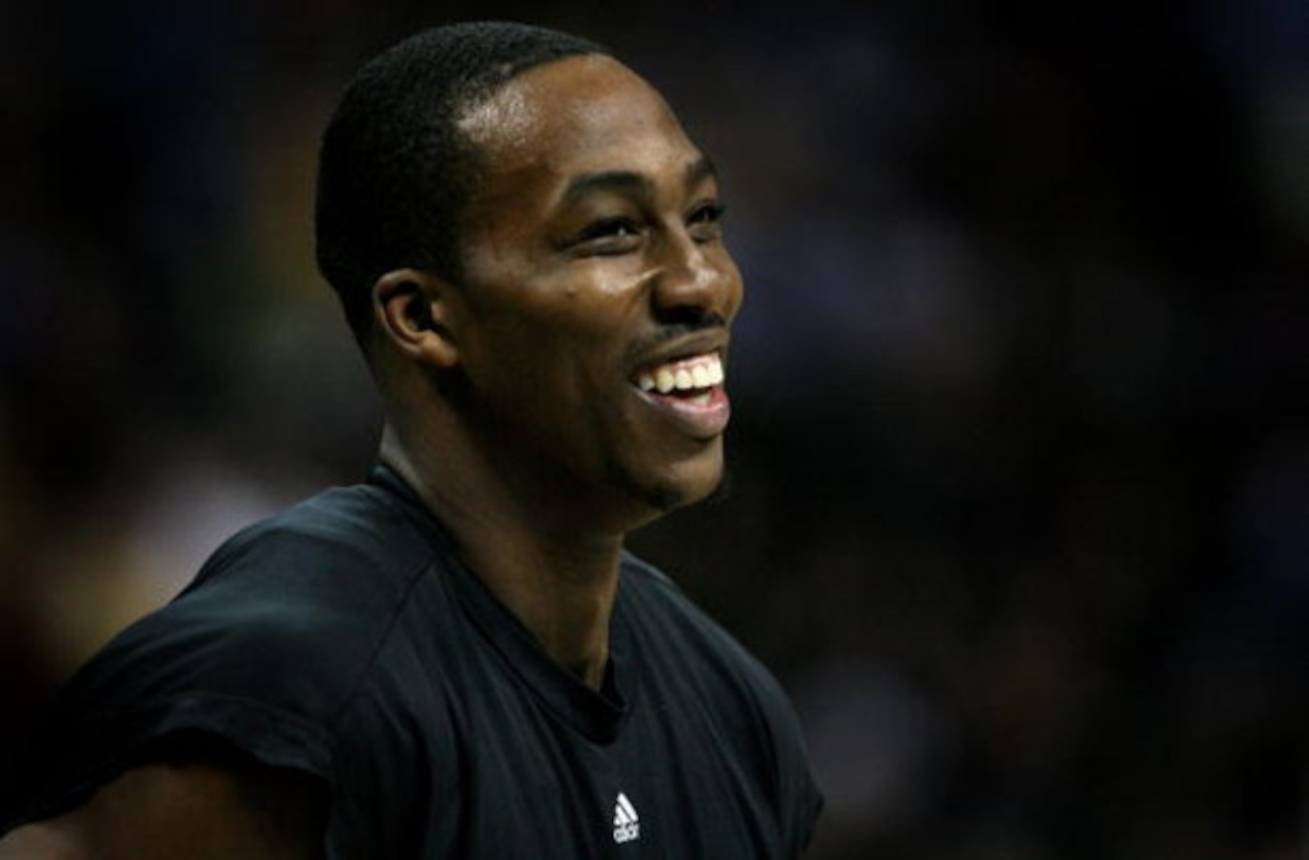 DENVER - JANUARY 17:  Dwight Howard #12 of the Orlando Magic warms up prior to facing the Denver Nuggets during NBA action at the Pepsi Center on January 17, 2009 in Denver, Colorado. The Magic defeated the Nuggets 106-88. NOTE TO USER: User expressly ack