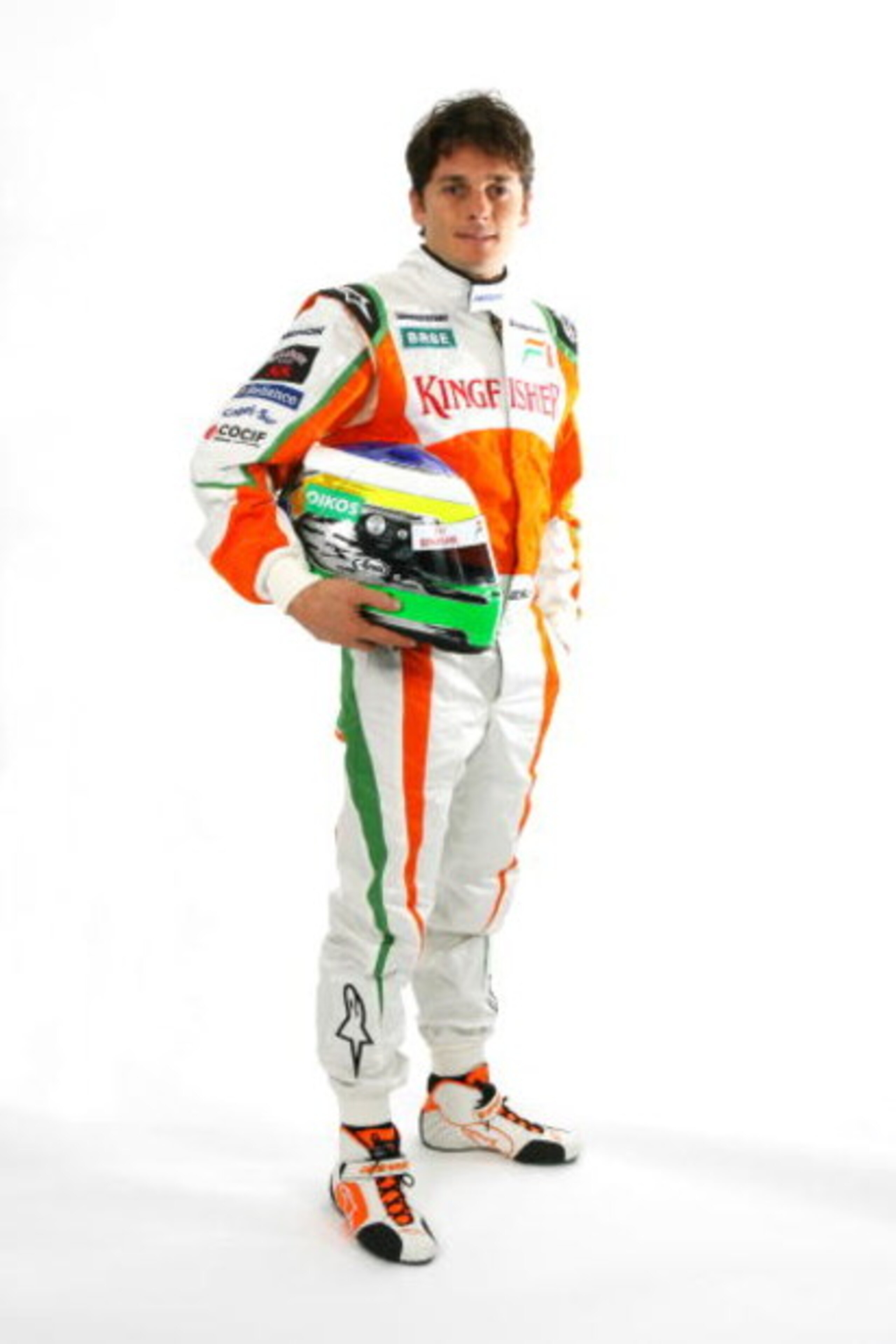 NORTHAMPTON, UNITED KINGDOM - FEBRUARY 24: In this handout image supplied by Force India F1, Giancarlo Fisichella of Italy and Force India attends the launch of the new Force India F1 VJM02 car at Silverstone on February 24, 2009 in Silverstone, England. NORTHAMPTON, UNITED KINGDOM - FEBRUARY 24: In this handout image supplied by Force India F1, Giancarlo Fisichella of Italy and Force India attends the launch of the new Force India F1 VJM02 car at Silverstone on February 24, 2009 in Silverstone, England.