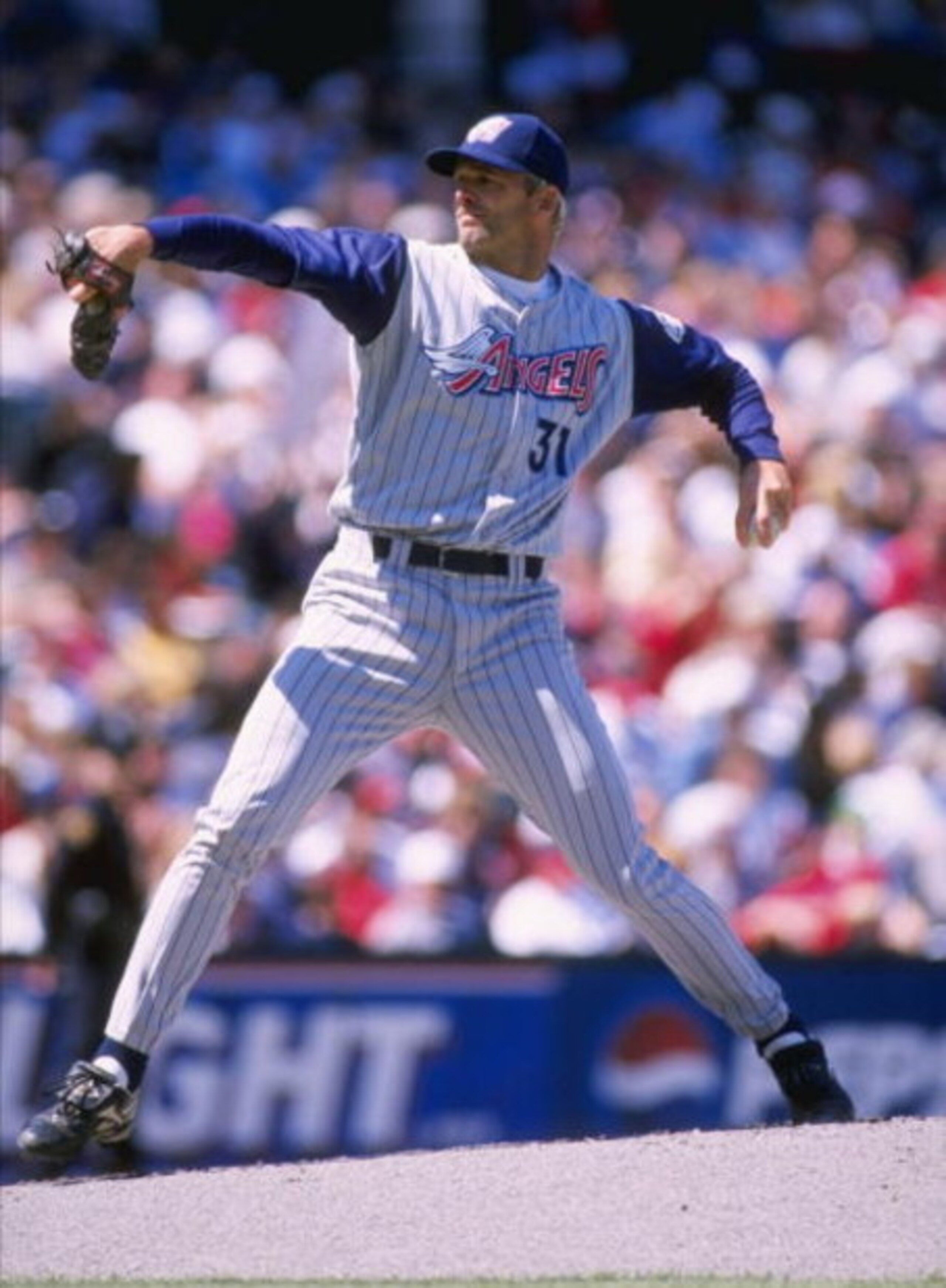 12 Apr 1998: Pitcher Chuck Finley of the Anaheim Angels in action during a game against the Cleveland Indians at Jacobs Field in Cleveland, Ohio. The Angels won the game, 12-1. Mandatory Credit: Rick Stewart /Allsport 12 Apr 1998: Pitcher Chuck Finley of the Anaheim Angels in action during a game against the Cleveland Indians at Jacobs Field in Cleveland, Ohio. The Angels won the game, 12-1. Mandatory Credit: Rick Stewart /Allsport