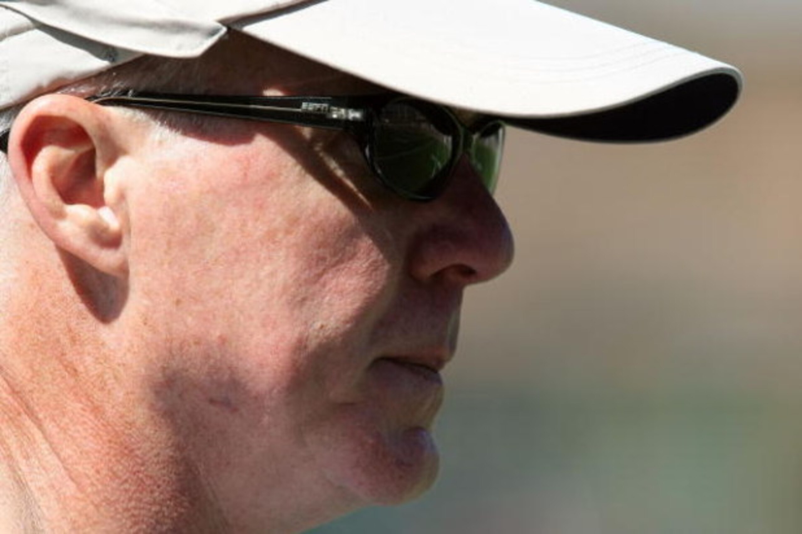 GREEN BAY, WI - JULY 28: General Manager Ted Thompson of the Green Bay Packers watches as his team works out during summer training camp on July 28, 2008 at the Hutson Center in Green Bay, Wisconsin. (Photo by Jonathan Daniel/Getty Images)