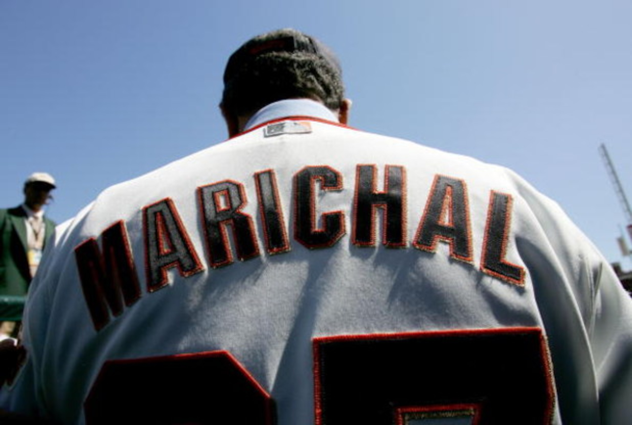 SAN FRANCISCO - APRIL 03:  Juan Marichal is honored during a pregame ceremony honoring former Giants All-Stars and current Hall of Famers before the game against the San Diego Padres on the Opening Day of Major League Baseball on April 3, 2007 at AT&T Par
