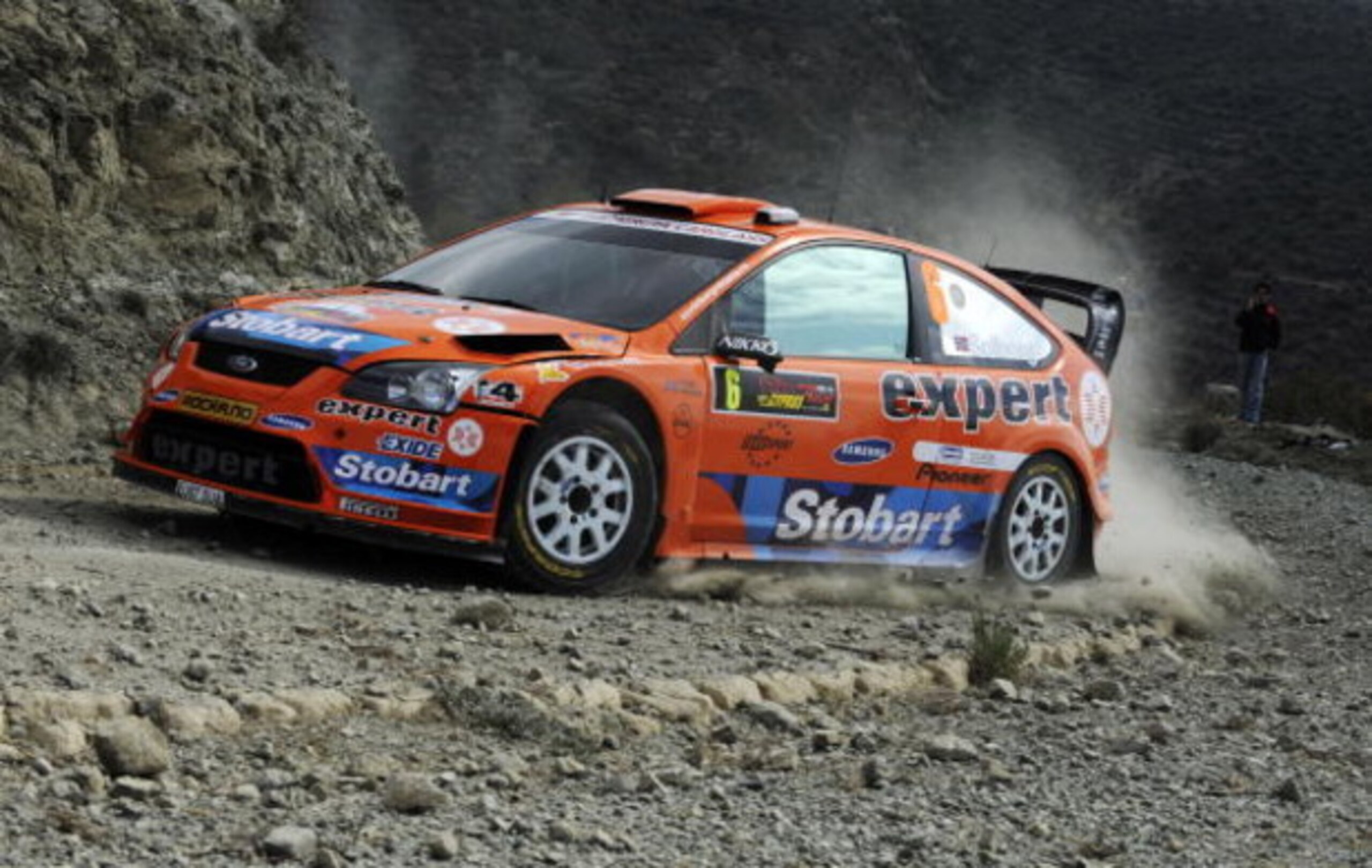 LIMASSOL, CYPRUS - MARCH 12: Henning Solberg of Norway and Cato Menkerud of Norway in action in the Stobart Ford Focus during the Shakedown of the WRC FxPro Rally of Cyprus 2009 on March 12, 2009 in Limassol, Cyprus. (Photo by Massimo Bettiol/Getty Imag LIMASSOL, CYPRUS - MARCH 12: Henning Solberg of Norway and Cato Menkerud of Norway in action in the Stobart Ford Focus during the Shakedown of the WRC FxPro Rally of Cyprus 2009 on March 12, 2009 in Limassol, Cyprus. (Photo by Massimo Bettiol/Getty Imag