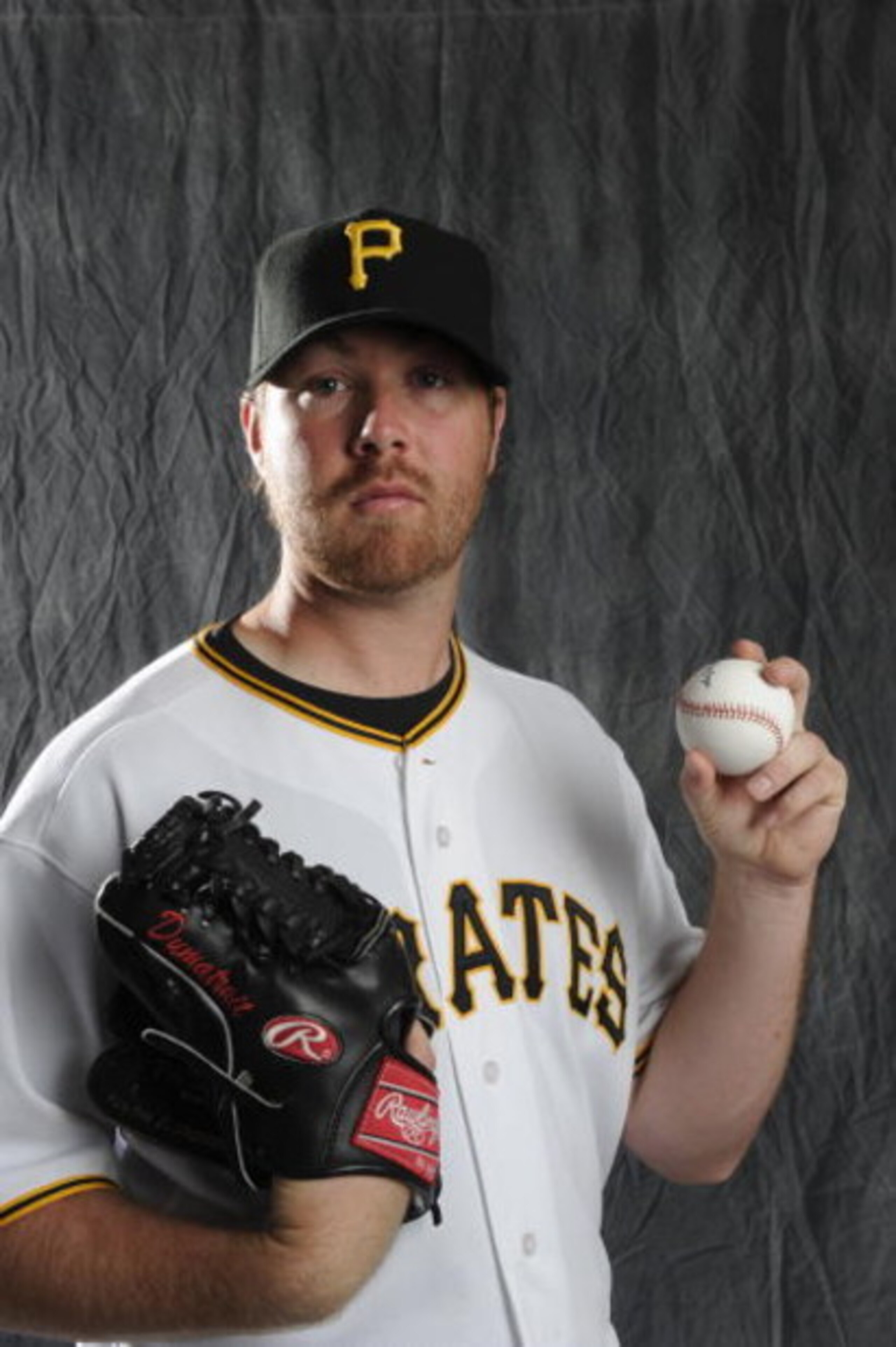 BRADENTON, FL - FEBRUARY 22: Phil Dumatrait #32 of the Pittsburgh Pirates poses during photo day at the Pirates spring training complex on February 22, 2009 in Bradenton, Florida. (Photo by Rob Tringali/Getty Images)