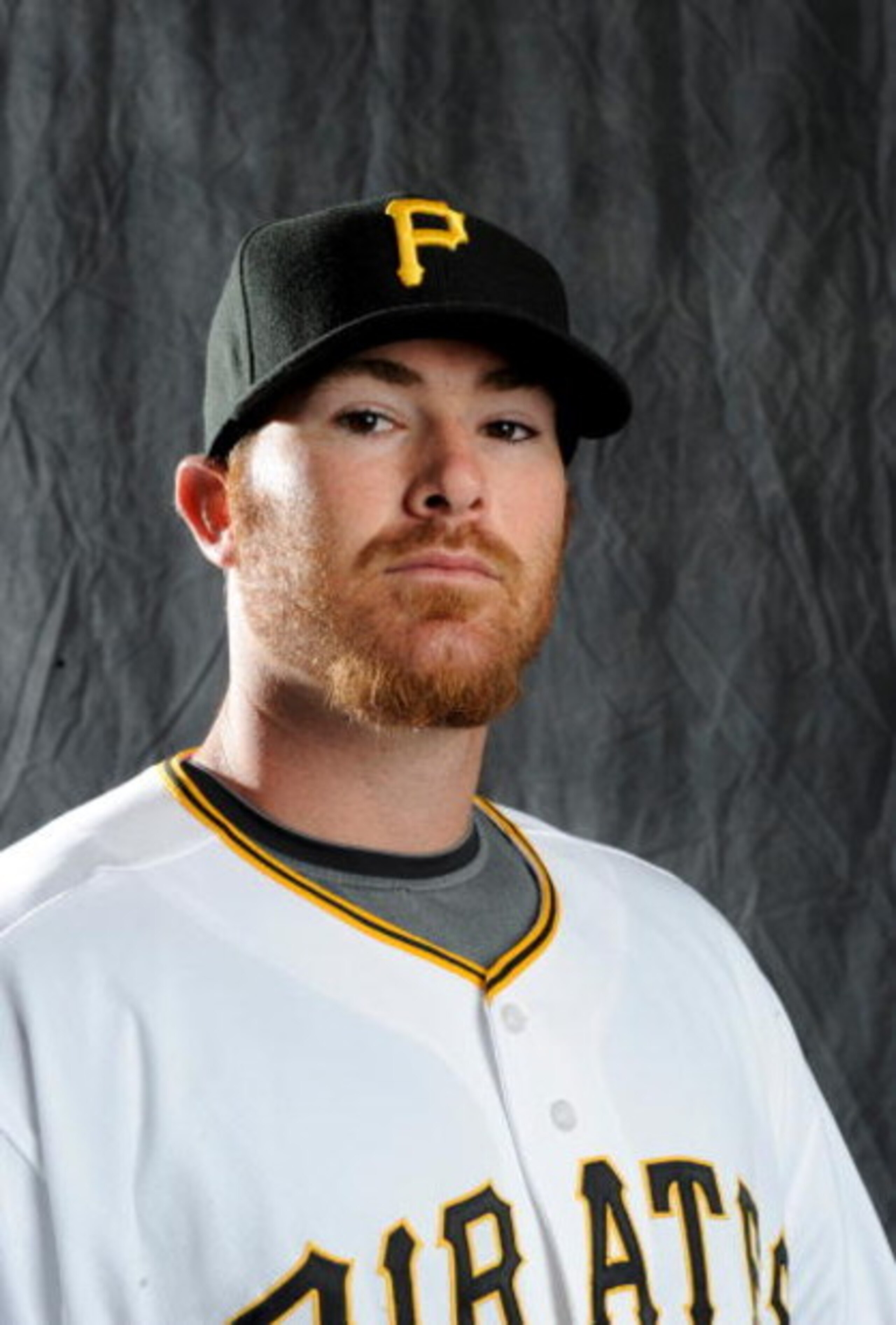 BRADENTON, FLORIDA - FEBRUARY 22: Ryan Doumit #41 of the Pittsburgh Pirates poses during photo day at the Pirates spring training complex on February 22, 2008 in Bradenton, Florida. (Photo by Rob Tringali/Getty Images)