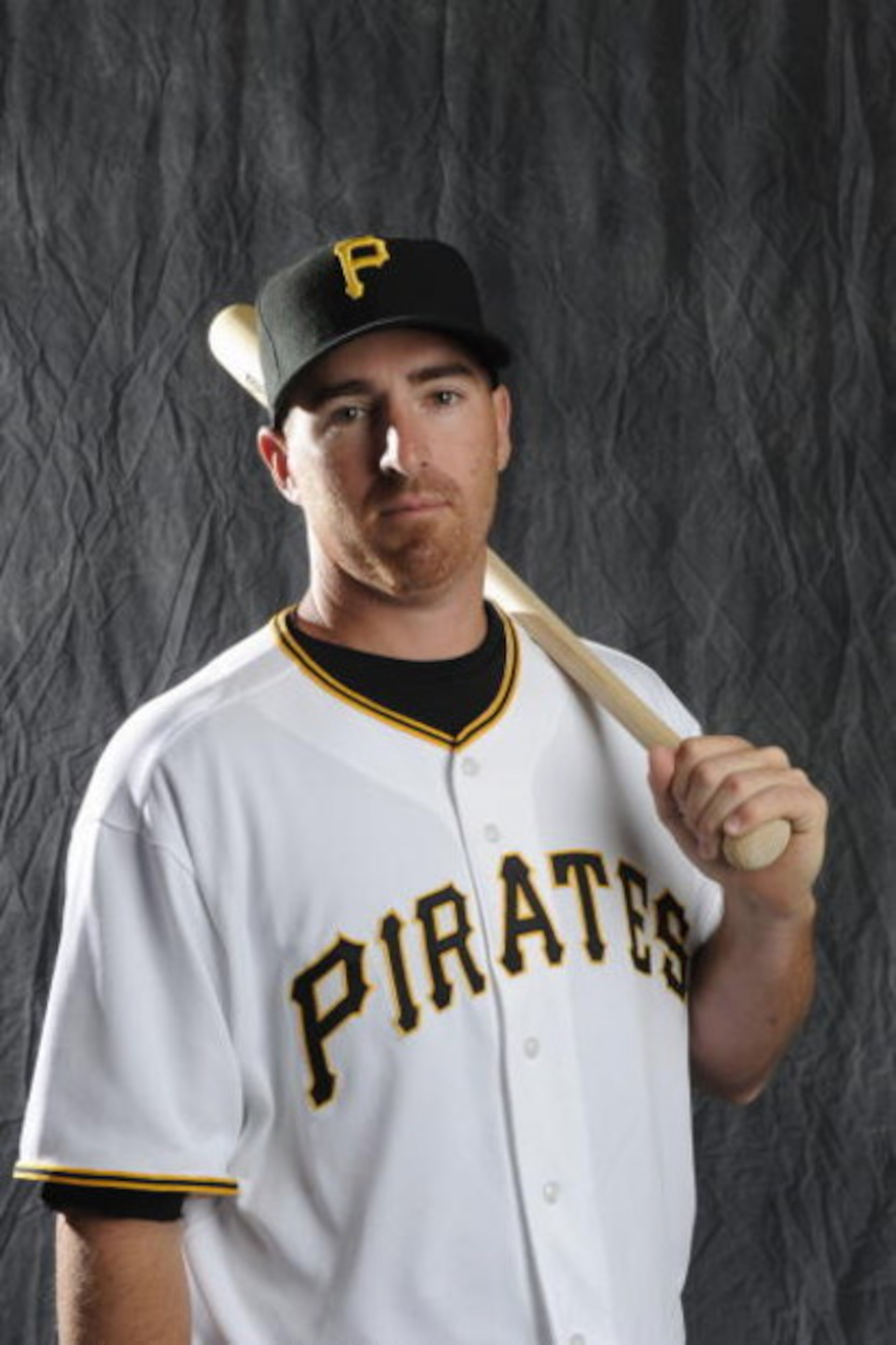BRADENTON, FL - FEBRUARY 22: Adam Laroche #25 of the Pittsburgh Pirates poses during photo day at the Pirates spring training complex on February 22, 2009 in Bradenton, Florida. (Photo by Rob Tringali/Getty Images)