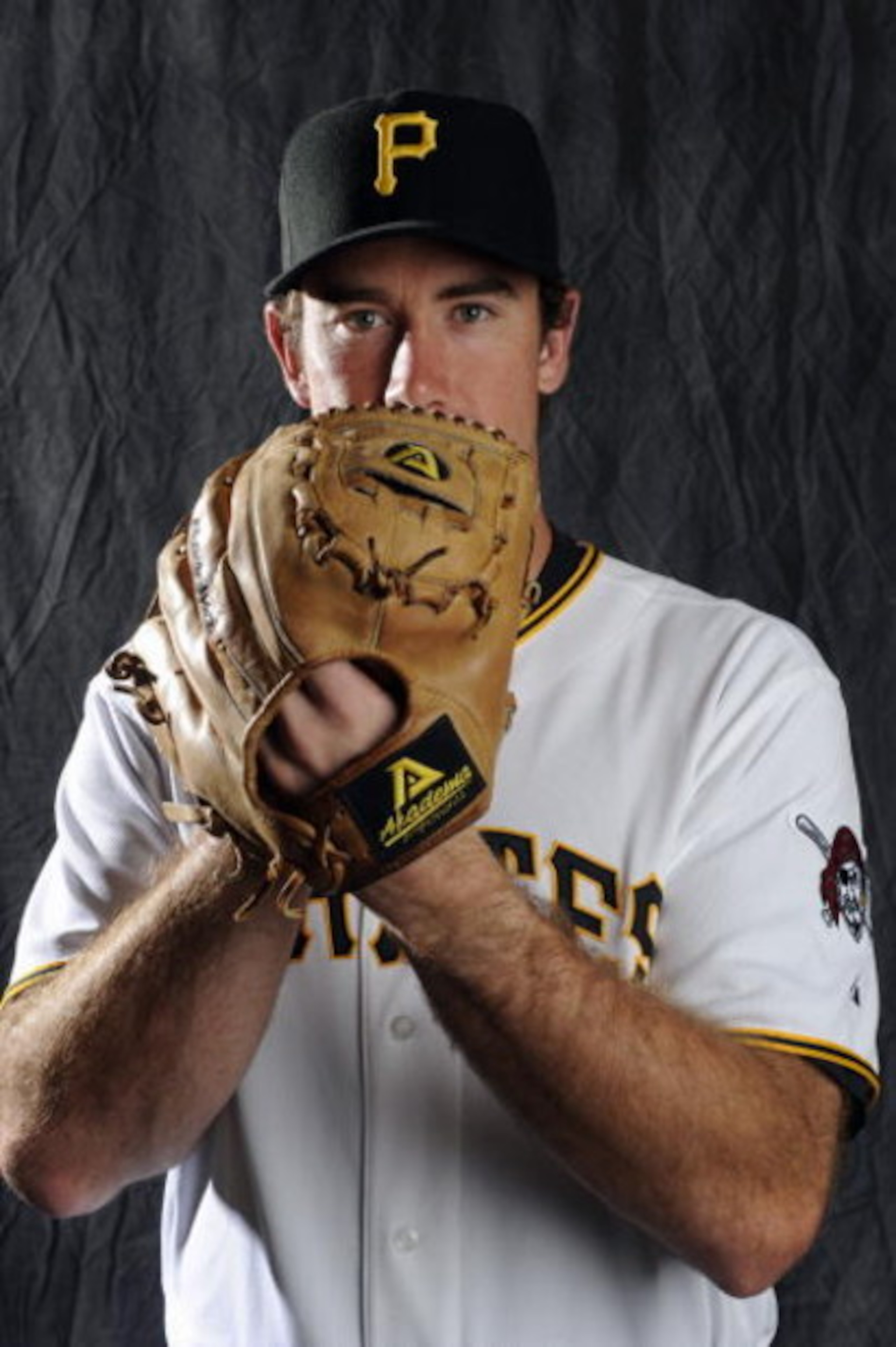 BRADENTON, FL - FEBRUARY 22: Ross Ohlendorf #49 of the Pittsburgh Pirates poses during photo day at the Pirates spring training complex on February 22, 2009 in Bradenton, Florida. (Photo by Rob Tringali/Getty Images)