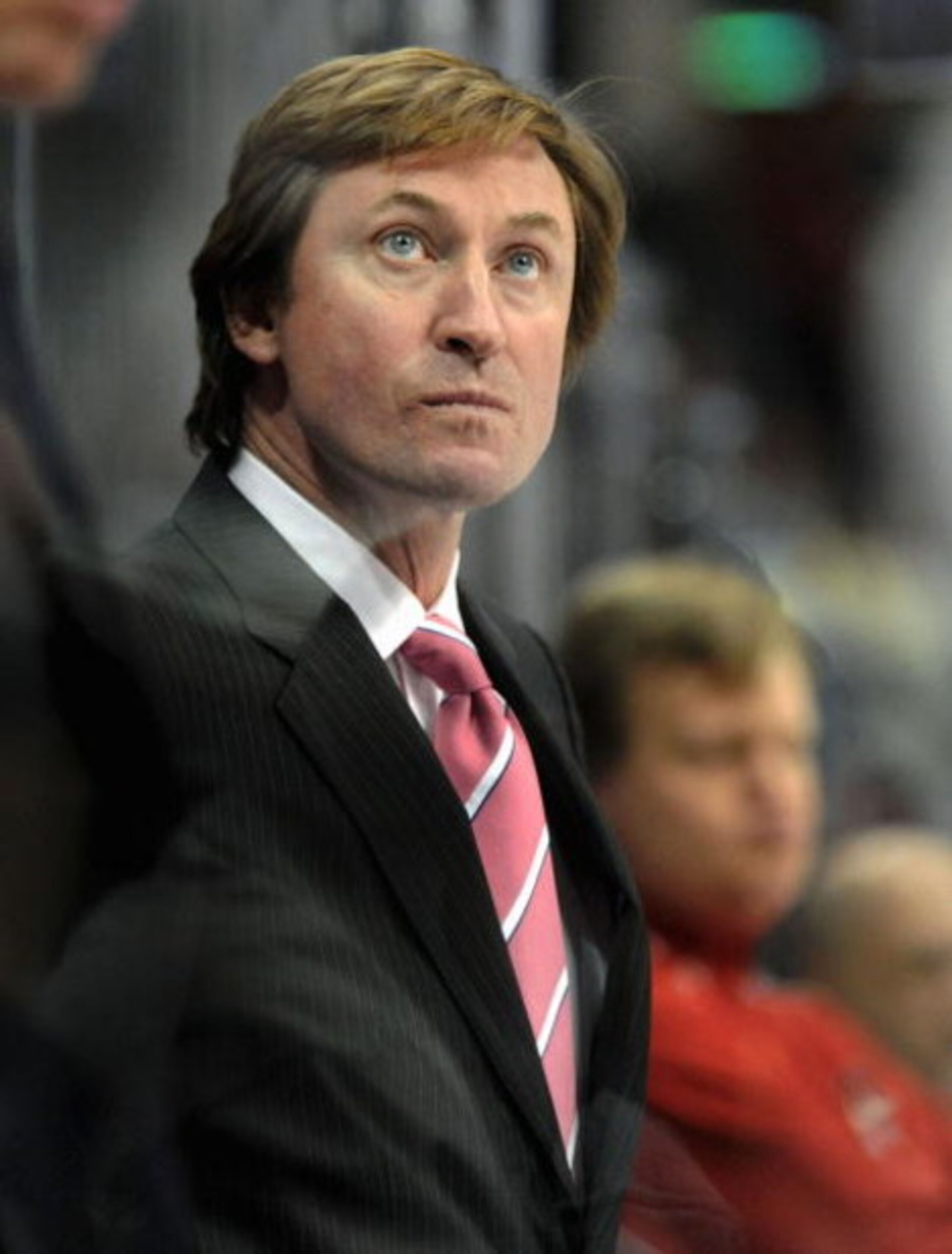 DENVER - JANUARY 2: Managing Partner, Alternate Governor and Head Coach Wayne Gretzky of the Phoenix Coyotes looks on from the bench during the game against the Colorado Avalanche at the Pepsi Center on January 02, 2008 in Denver, Colorado. (Photo by Stev DENVER - JANUARY 2: Managing Partner, Alternate Governor and Head Coach Wayne Gretzky of the Phoenix Coyotes looks on from the bench during the game against the Colorado Avalanche at the Pepsi Center on January 02, 2008 in Denver, Colorado. (Photo by Stev