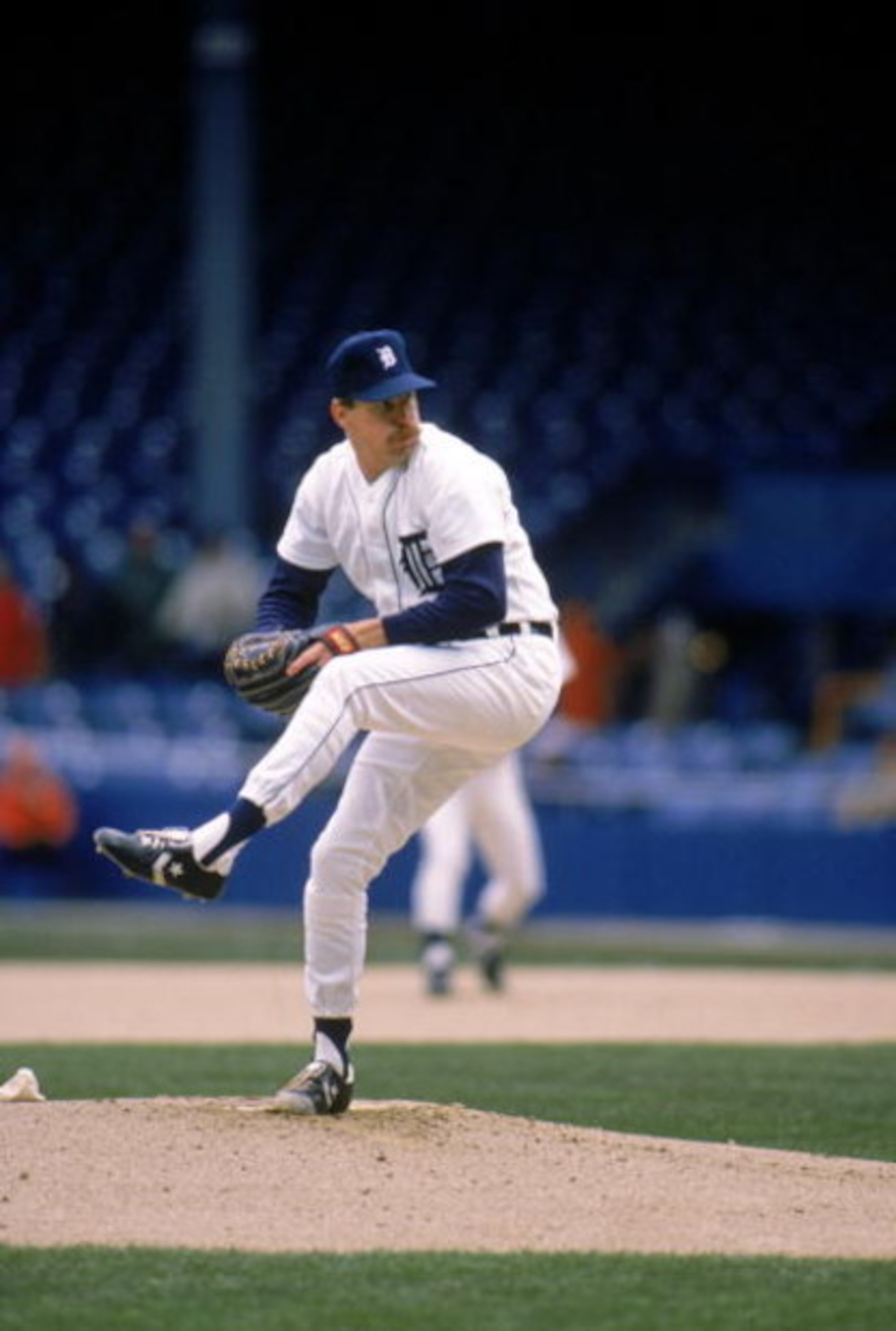 DETROIT - 1989: Jack Morris #47 of the Detroit Tigers winds up for a pitch during a game in 1989 at Tiger Stadium in Detroit, Michigan. (Photo by Rick Stewart/Getty Images) DETROIT - 1989: Jack Morris #47 of the Detroit Tigers winds up for a pitch during a game in 1989 at Tiger Stadium in Detroit, Michigan. (Photo by Rick Stewart/Getty Images)