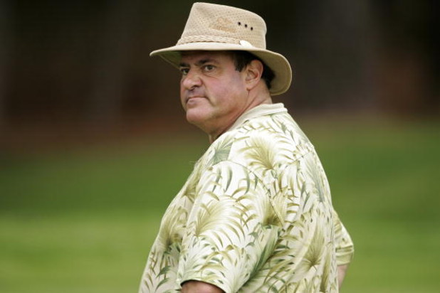 UNITED STATES - FEBRUARY 08:  Chris Berman during the first round of the AT&T Pebble Beach National Pro-Am on the Poppy Hills Golf Course in Pebble Beach, California, on February 8, 2007.  (Photo by Michael Cohen/Getty Images)