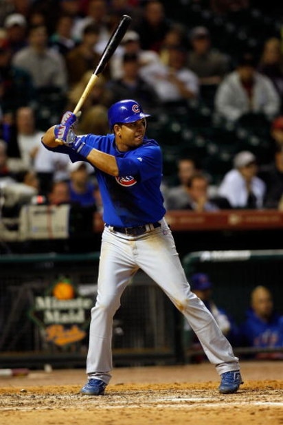 HOUSTON - APRIL 06: Aramis Ramirez #16 of the Chicago Cubs bats against the Houston Astros during the Opening Day game on April 6, 2009 at Minute Maid Park in Houston, Texas. (Photo by Chris Graythen/Getty Images) HOUSTON - APRIL 06: Aramis Ramirez #16 of the Chicago Cubs bats against the Houston Astros during the Opening Day game on April 6, 2009 at Minute Maid Park in Houston, Texas. (Photo by Chris Graythen/Getty Images)