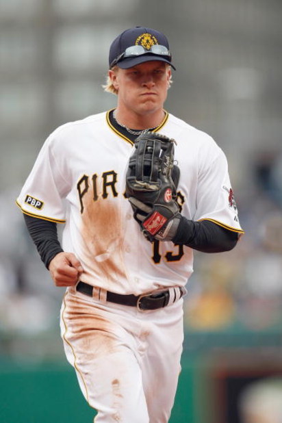 PITTSBURGH - APRIL 13: Nate McLouth #13 of the Pittsburgh Pirates jogs off the field during the Opening Day game against the Houston Astros at PNC Park on April 13, 2009 in Pittsburgh, Pennsylvania. (Photo by: Gregory Shamus/Getty Images) PITTSBURGH - APRIL 13: Nate McLouth #13 of the Pittsburgh Pirates jogs off the field during the Opening Day game against the Houston Astros at PNC Park on April 13, 2009 in Pittsburgh, Pennsylvania. (Photo by: Gregory Shamus/Getty Images)