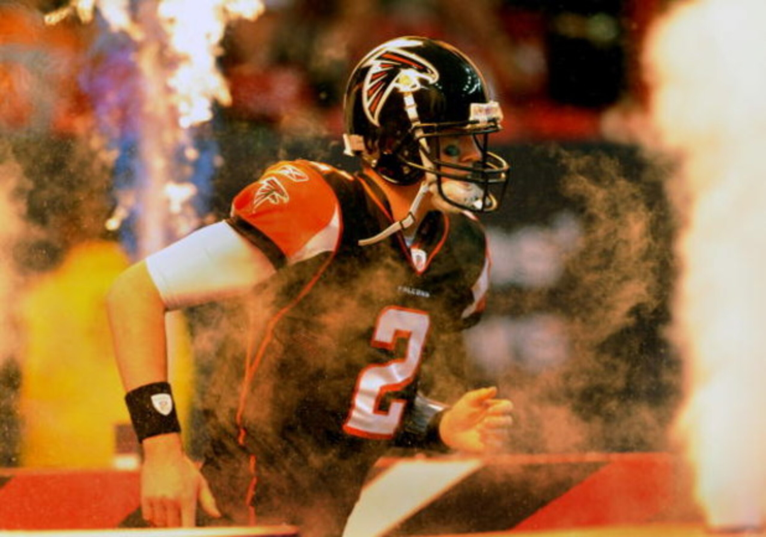 ATLANTA - DECEMBER 14: Quarterback Matt Ryan #2 of the Atlanta Falcons takes the field against the Tampa Bay Buccaneers  at the Georgia Dome on December 14, 2008 in Atlanta, Georgia.  (Photo by Al Messerschmidt/Getty Images)