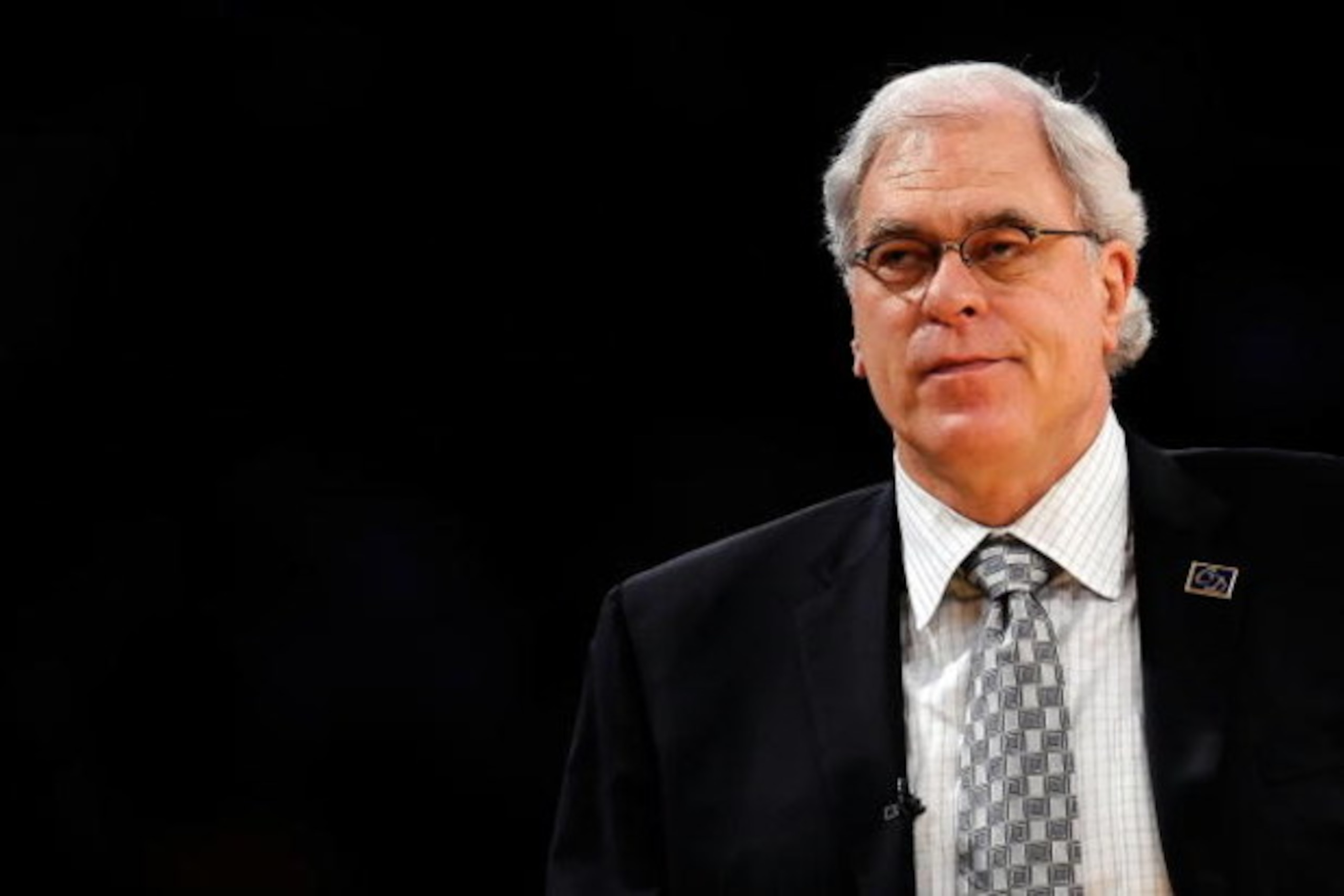 LOS ANGELES, CA - APRIL 27:  Head coach Phil Jackson of the Los Angeles Lakers looks on in the second half against the Utah Jazz in Game Five of the Western Conference Quarterfinals during the 2009 NBA Playoffs at Staples Center on April 27, 2009 in Los A