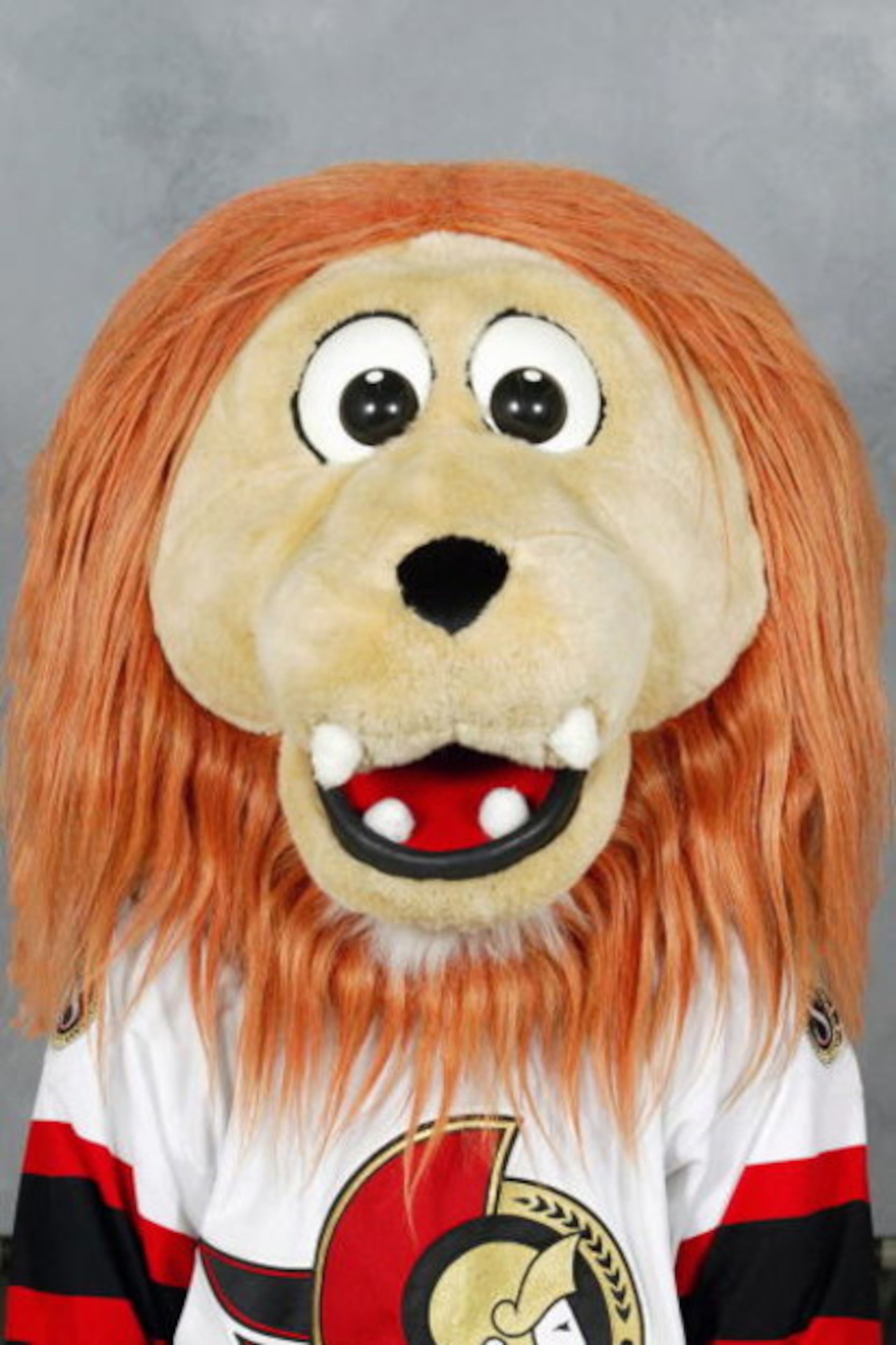 OTTAWA,CANADA- SEPTEMBER 13: Spartacat of the Ottawa Senators poses for a portrait at Corel Centre on September 13, 2005 in Ottawa, Ontario, Canada .(Photo by: Phillip MacCallum/Getty Images)