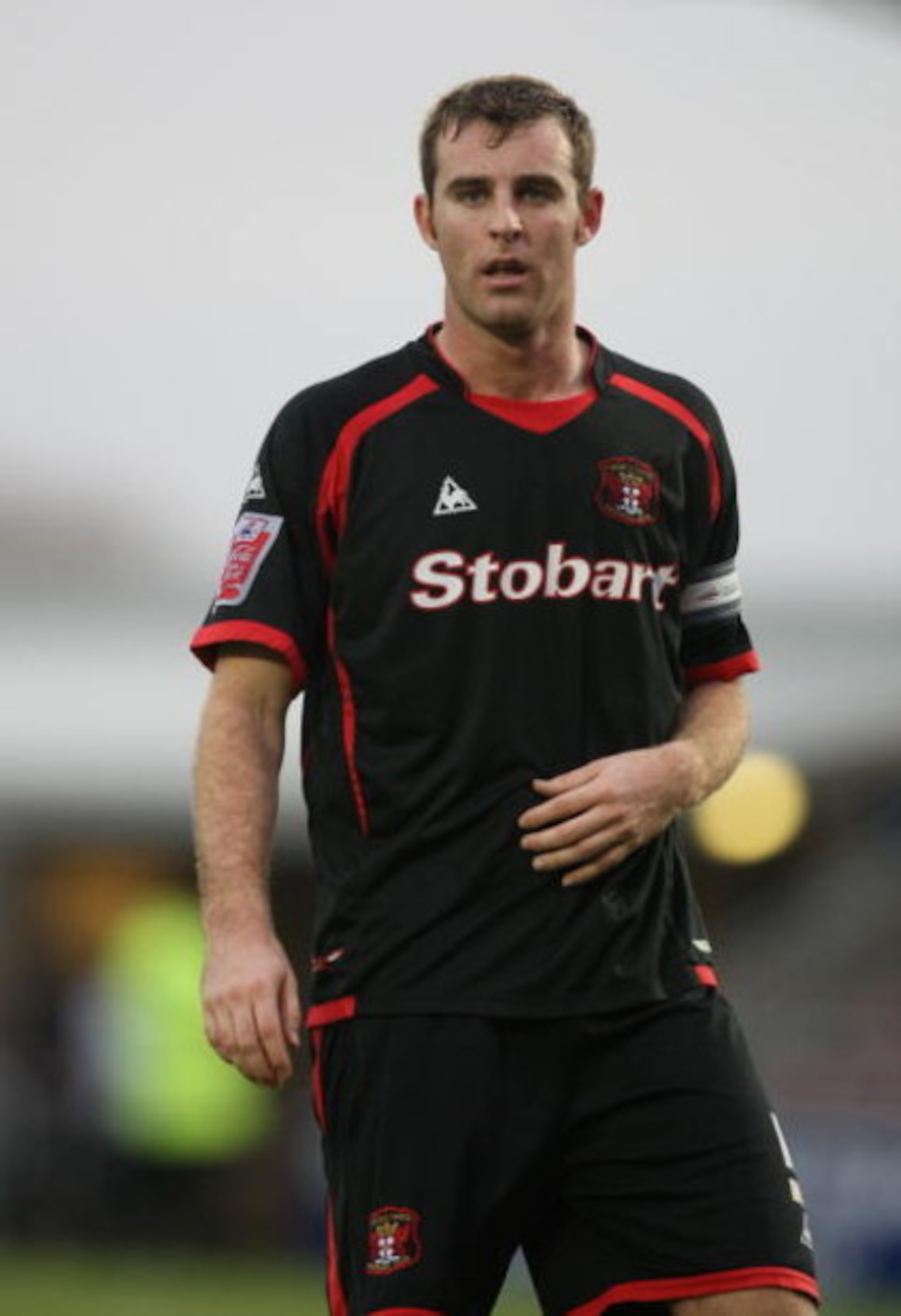 NORTHAMPTON, UNITED KINGDOM - DECEMBER 20: Danny Livesey of Carlisle United in action during the Coca Cola League One Match between Northampton Town and Carlisle United at Sixfields Stadium on December 20, 2008 in Northampton, England. (Photo by Pete Nort