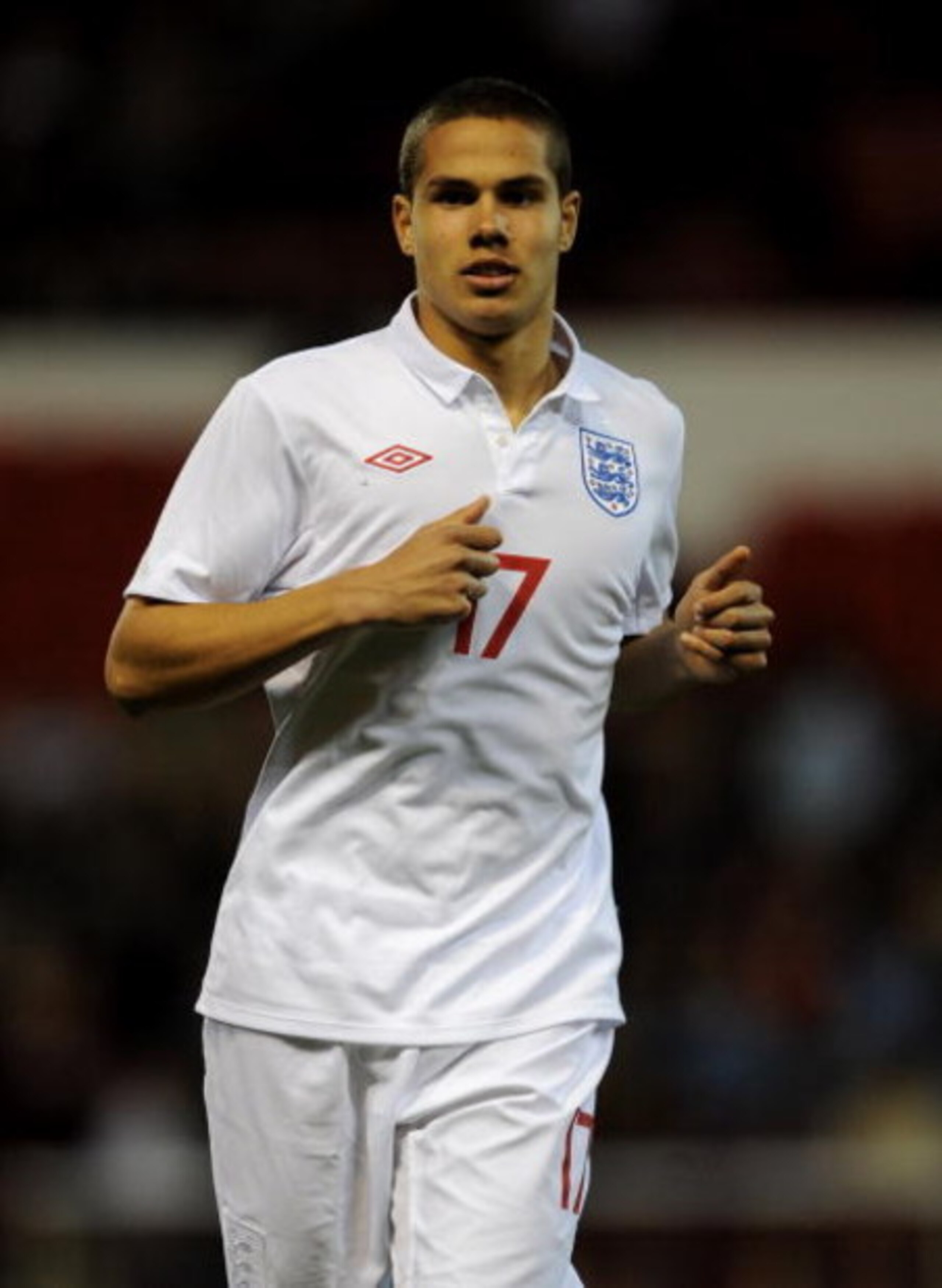 NOTTINGHAM, UNITED KINGDOM - MARCH 31:  Jack Rodwell of England during the Friendly International match between England U21 and France U21 at the City Ground on March 31, 2009 in Nottingham, England.  (Photo by Shaun Botterill/Getty Images)