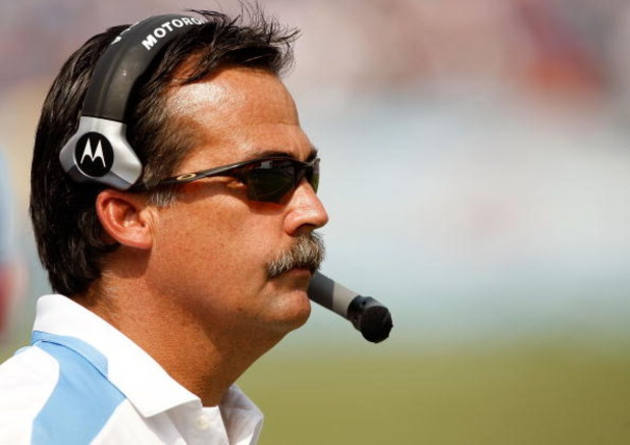 NASHVILLE, TN - SEPTEMBER 21:  Head coach Jeff Fisher of the Tennessee Titans watches on against the Houston Texans during their game at LP Field on September 21, 2008 in Nashville, Tennessee.  (Photo by Streeter Lecka/Getty Images)