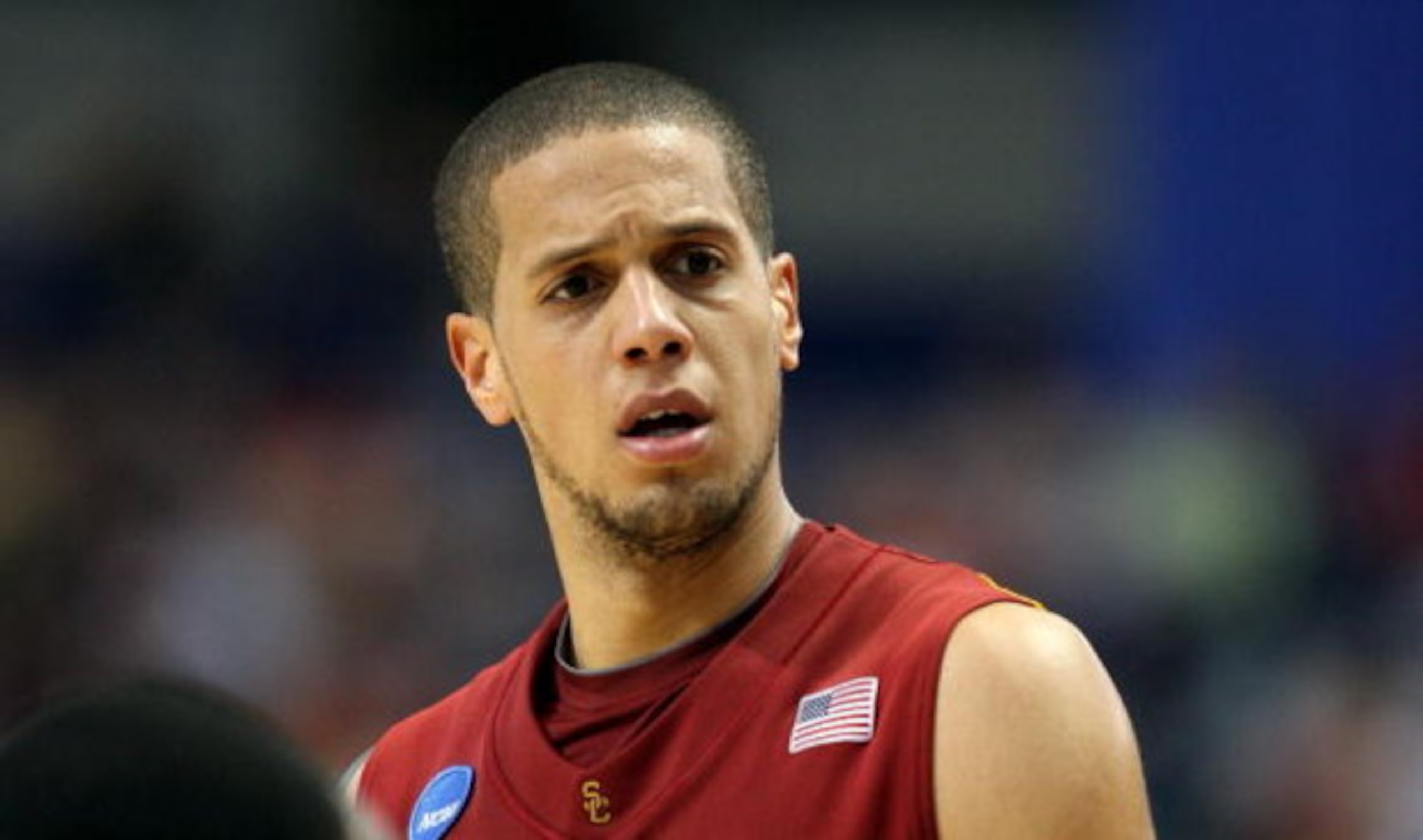 MINNEAPOLIS - MARCH 22:  Daniel Hackett #13 of the USC Trojans looks on against the Michigan State Spartans during the second round of the NCAA Division I Men's Basketball Tournament at the Hubert H. Humphrey Metrodome on March 22, 2009 in Minneapolis, Mi