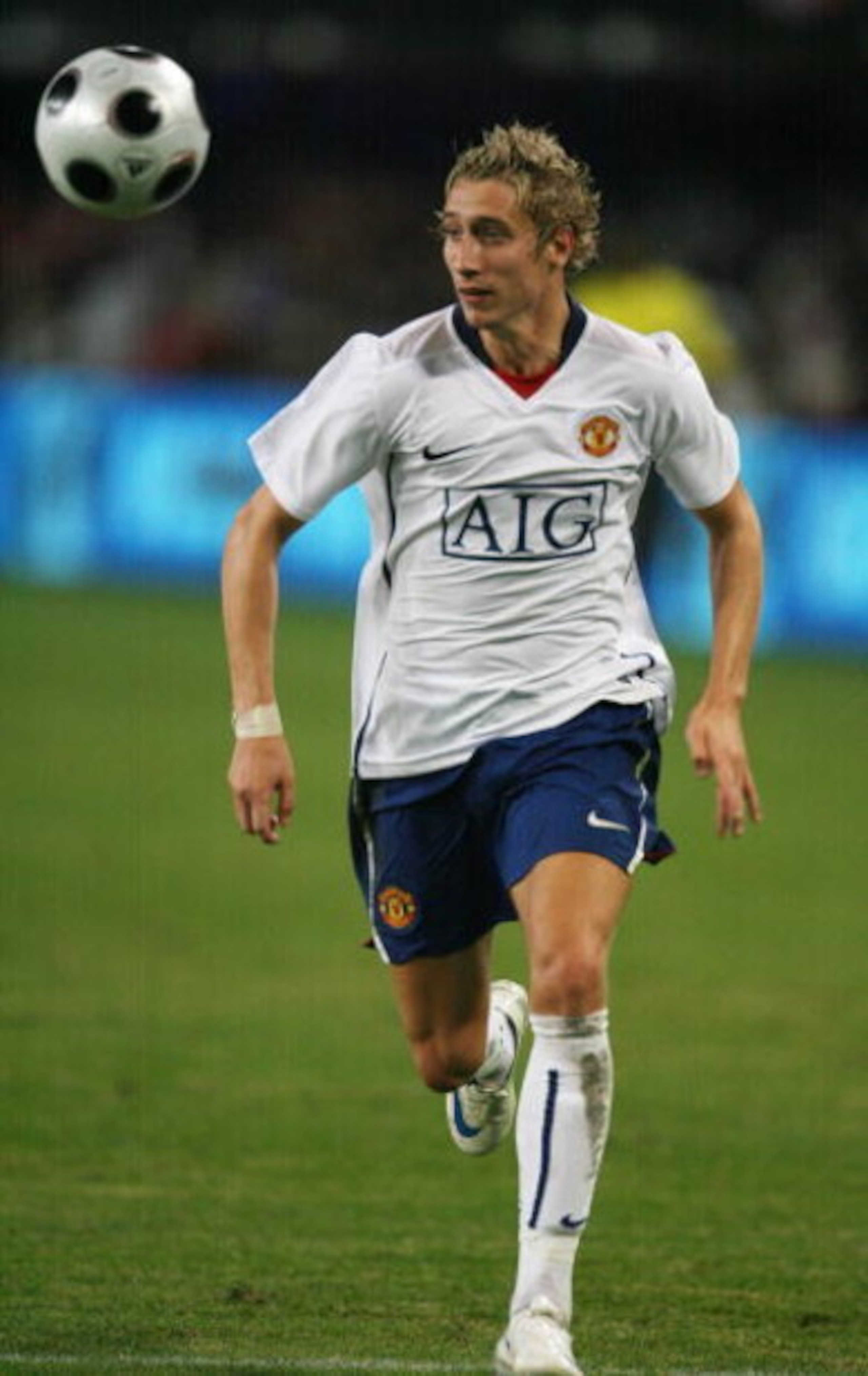 DURBAN, SOUTH AFRICA - JULY 22:  Lee Martin of Manchester United during the Vodacom Challenge match between Orlando Pirates and Manchester United held at the Absa Stadium on July 22, 2008 in Durban, South Africa. (Photo by Lefty Shivambu/Gallo Images/Gett