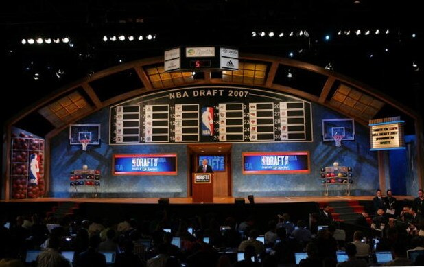 NEW YORK - JUNE 28:  NBA Commissioner David Stern speaks during the 2007 NBA Draft at the WaMu Theatre at Madison Square Garden June 28, 2007 in New York City. NOTE TO USER: User expressly acknowledges and agrees that, by downloading and or using this pho