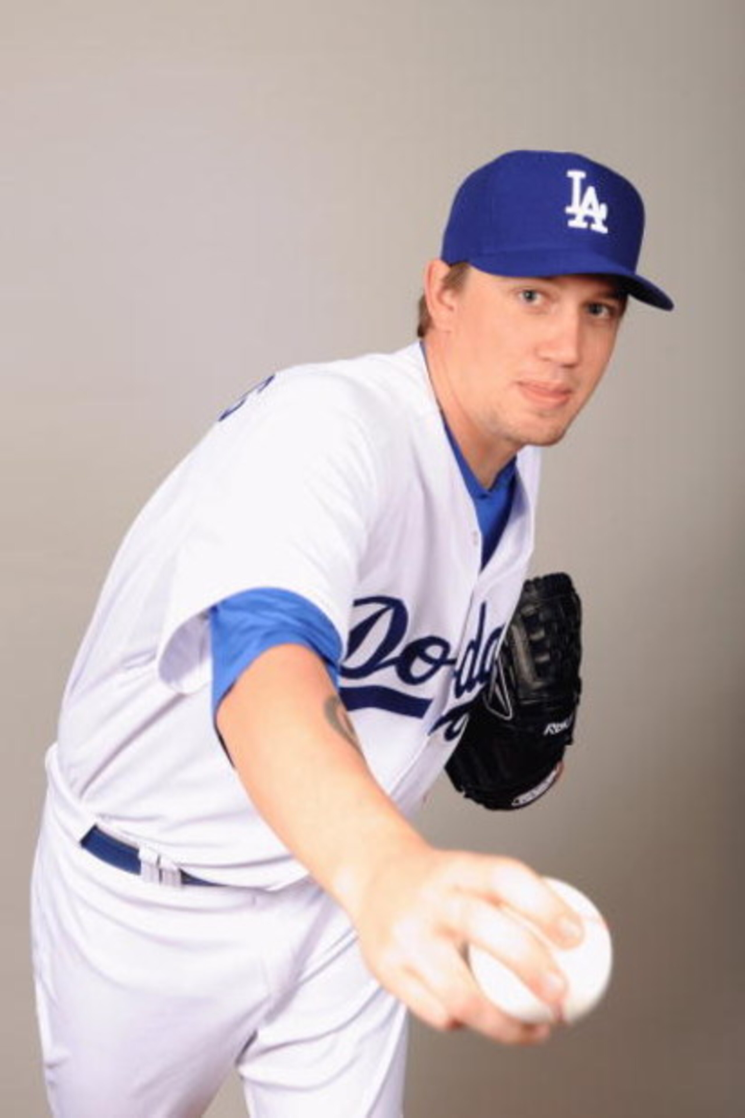 GLENDALE, AZ - FEBRUARY 21: Travis Schlichting of the Los Angeles Dodgers poses during photo day at Camelback Ranch on February 21, 2009 in Glendale, Arizona. (Photo by Harry How/Getty Images) GLENDALE, AZ - FEBRUARY 21: Travis Schlichting of the Los Angeles Dodgers poses during photo day at Camelback Ranch on February 21, 2009 in Glendale, Arizona. (Photo by Harry How/Getty Images)