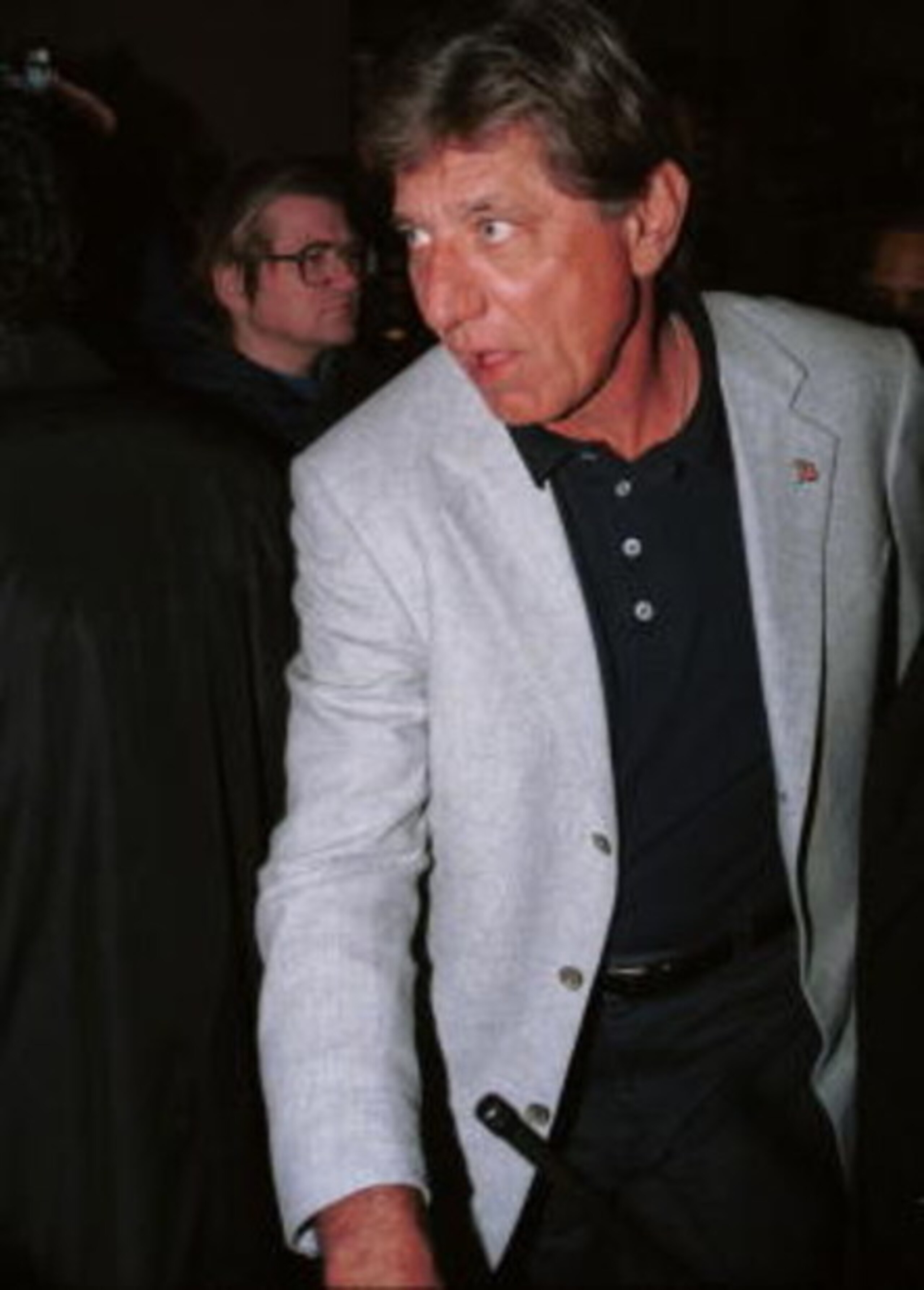 398616 09: Former football player Joe Namath attends the premiere of 'Ali' December 12, 2001 in Los Angeles, CA. (Photo by David Klein/Getty Images)