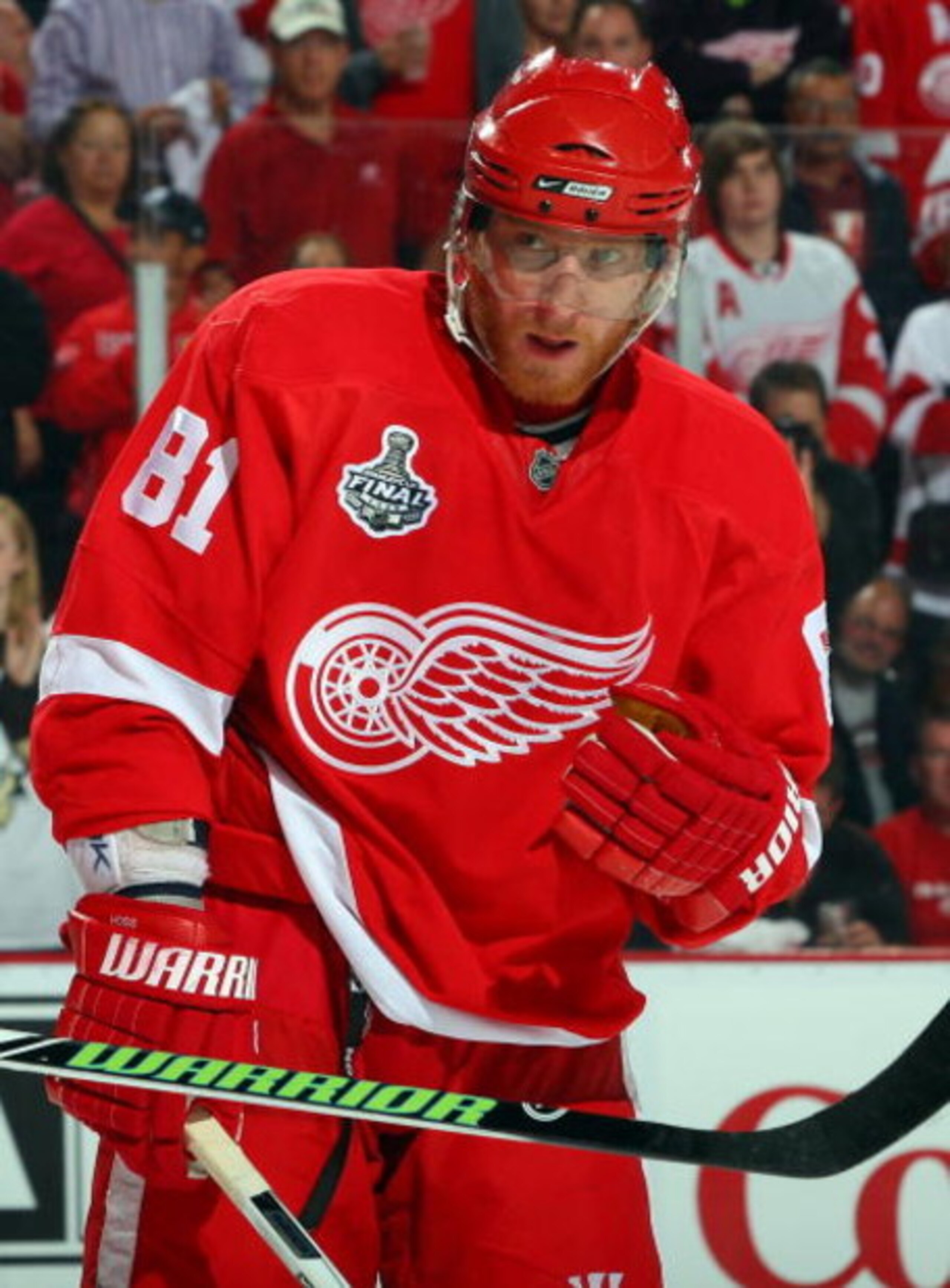 DETROIT - JUNE 12:  Marian Hossa #81 of the Detroit Red Wings skates against the Pittsburgh Penguins during Game Seven of the 2009 NHL Stanley Cup Finals at Joe Louis Arena on June 12, 2009 in Detroit, Michigan.  (Photo by Jim McIsaac/Getty Images)