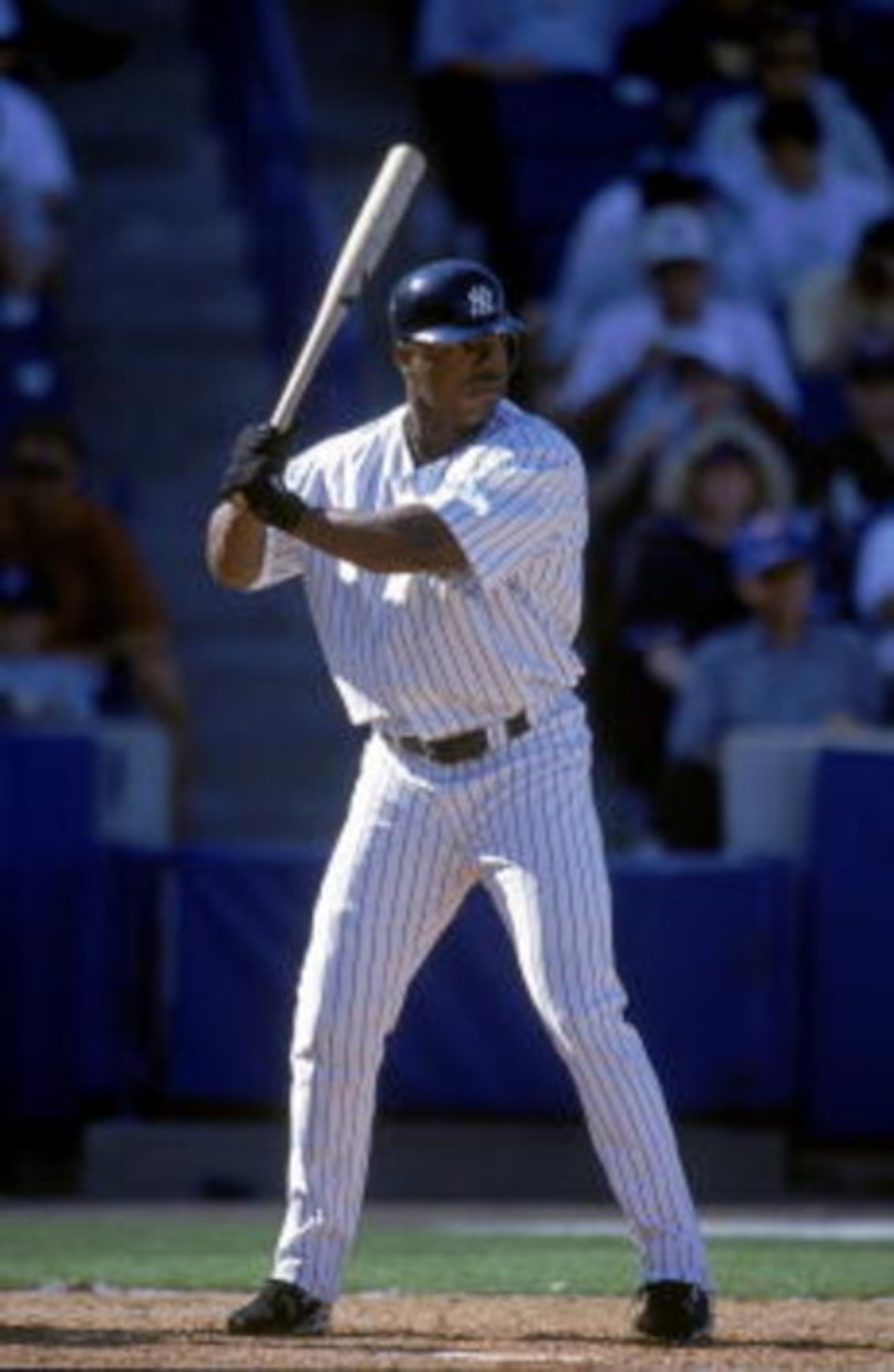 2 Mar 2001:  Glenallen Hill #25 of the New York Yankees stands at bat during the Spring Training game against the Toronto Blue Jays at the Legends Field in Tampa, Florida.  The Yankees defeated the Blue Jays 4-0.Mandatory Credit: Ezra Shaw  /Allsport