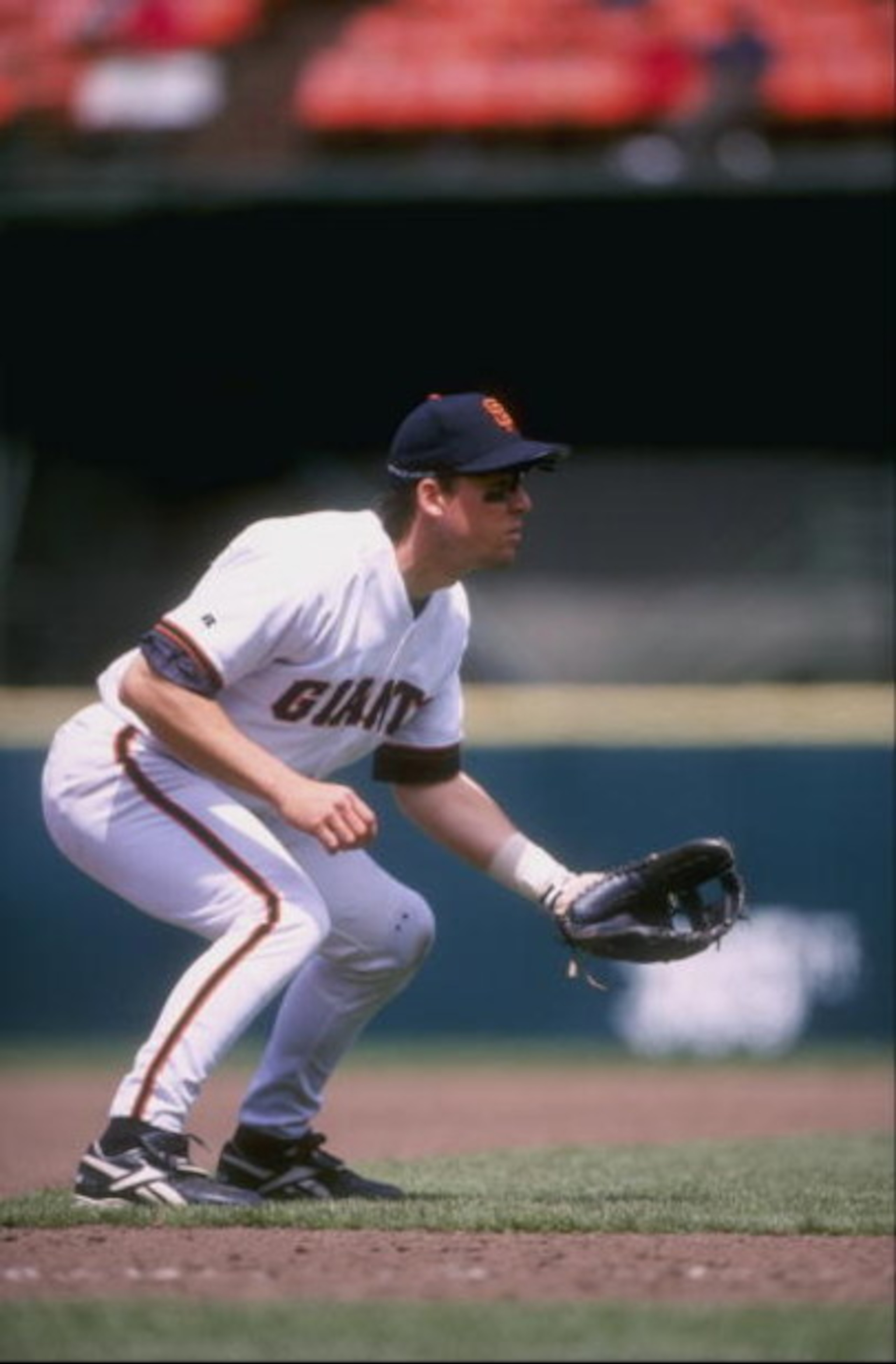14 May 1998:  Infielder Bill Mueller of the San Francisco Giants in action during a game against the Montreal Expos at 3Com Park in San Francisco, California.  The Giants defeated the Expos 6-1. Mandatory Credit: Otto Greule Jr.  /Allsport