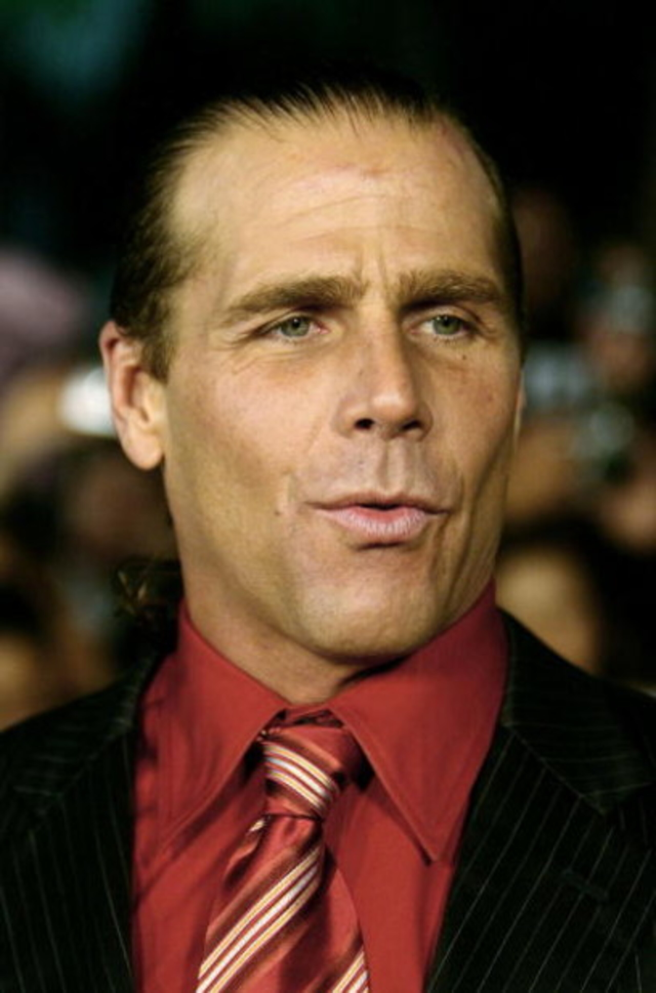 ORANGE, CA - MAY 08:  Wrestler Shawn Michaels  arrives at the Lions Gate Premiere of 'See No Evil' at the Century Stadium Promenade 25 on May 8, 2006 in Orange, California.  (Photo by Michael Buckner/Getty Images)