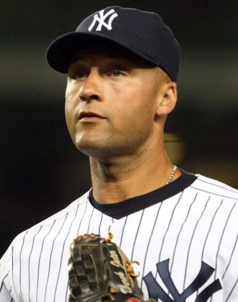 NEW YORK - JULY 20:  Derek Jeter #2 of the New York Yankees looks on against the Baltimore Orioles on July 20, 2009 at Yankee Stadium in the Bronx borough of New York City.  (Photo by Jim McIsaac/Getty Images)