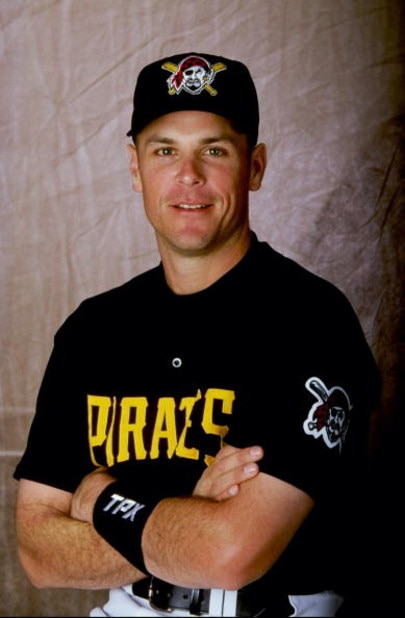 28 Feb 1999:  Infielder Ed Sprague #6 of the Pittsburgh Pirates poses for a studio portrait on Photo Day during Spring Training at the McKechnie Field in Bradenton, Florida. Mandatory Credit: Vincent Laforet  /Allsport