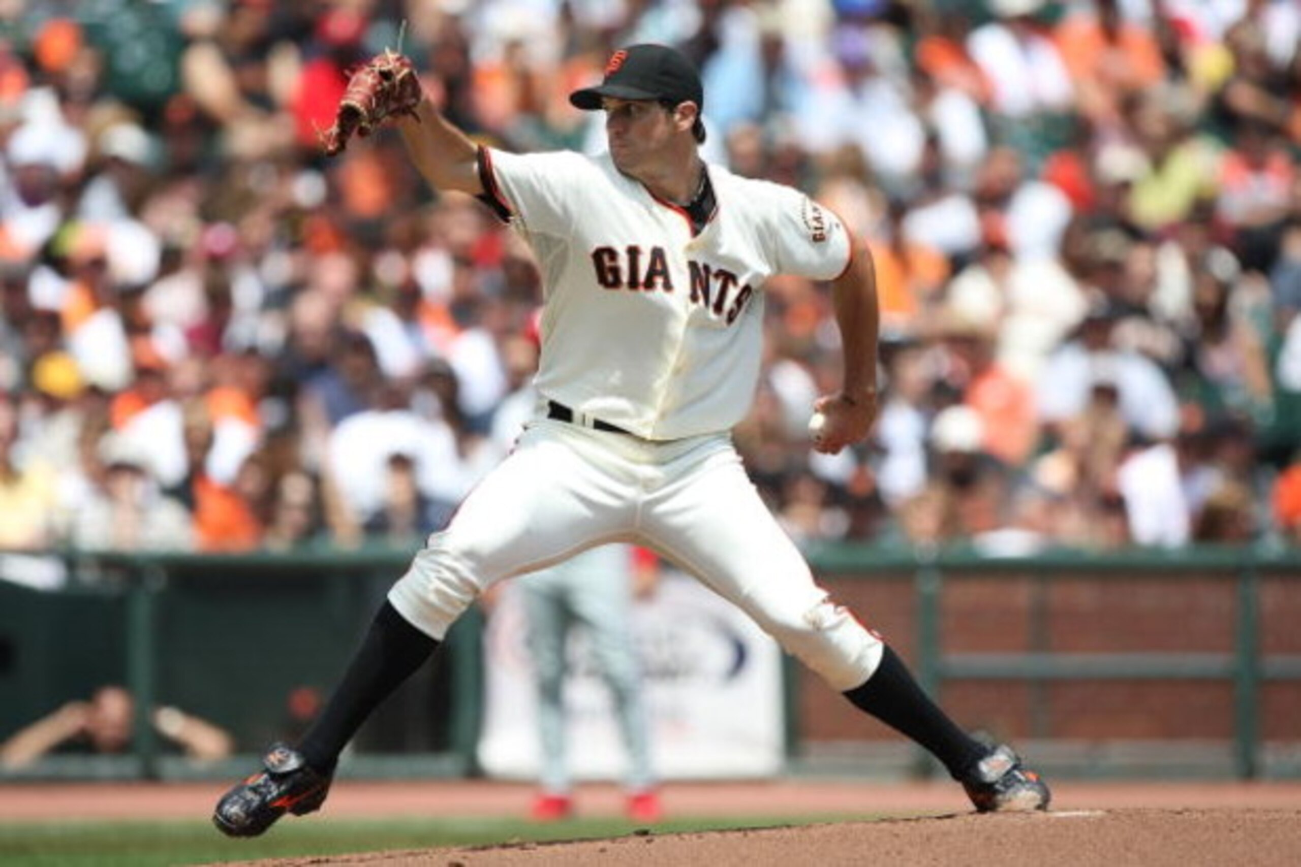 SAN FRANCISCO - AUGUST 02:  Barry Zito #75 of the San Francisco Giants pitches against the Philadelphia Phillies during a Major League Baseball game at AT&T Park on August 2, 2009 in San Francisco, California.  (Photo by Jed Jacobsohn/Getty Images)