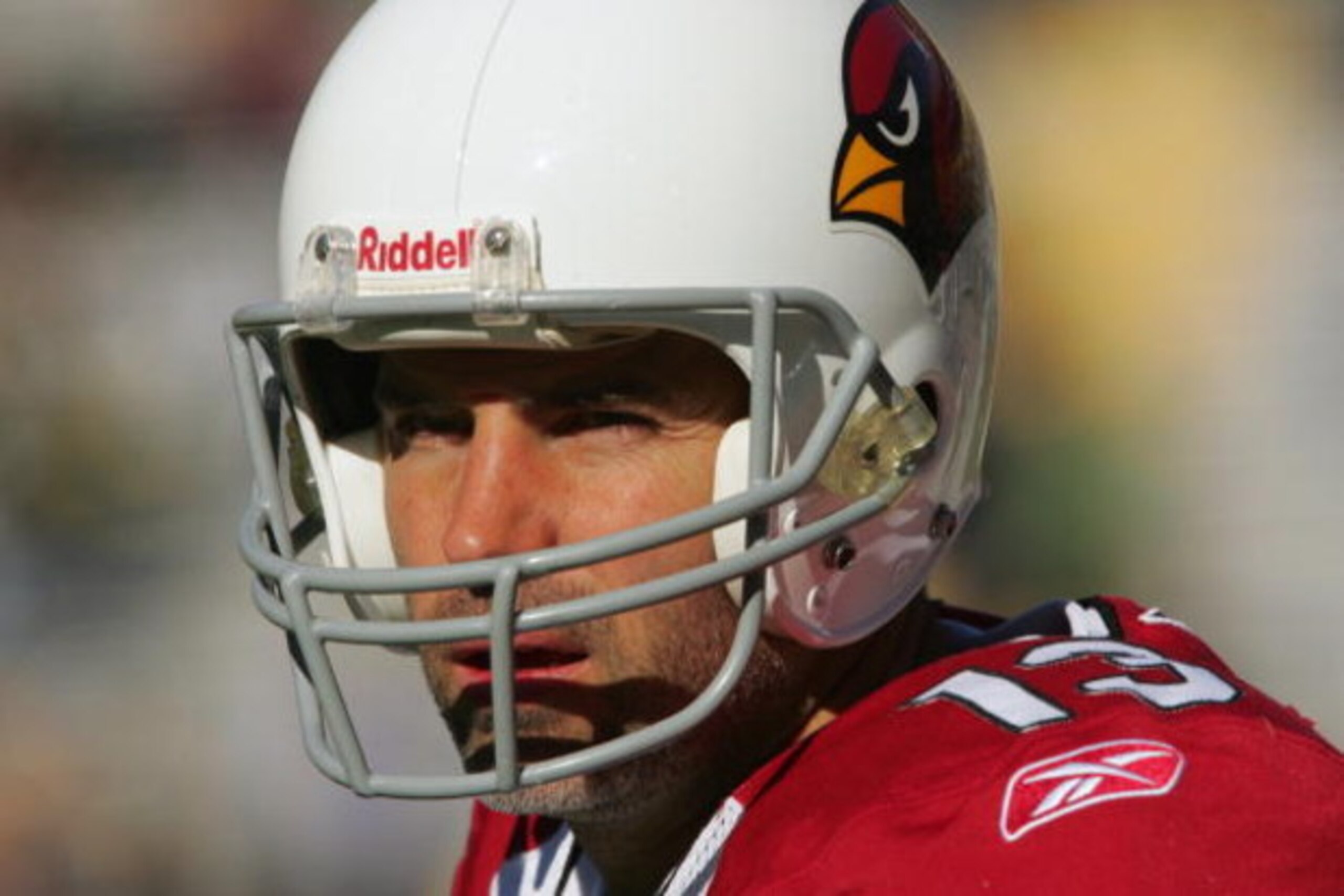 GREEN BAY, WI - OCTOBER 29:  Quarterback Kurt Warner #13 of the Arizona Cardinals looks on during a game against the Green Bay Packers at Lambeau Field on October 29, 2006 in Green Bay Wisconsin.  The Packers won 31-14.  (Photo by Stephen Dunn/Getty Image