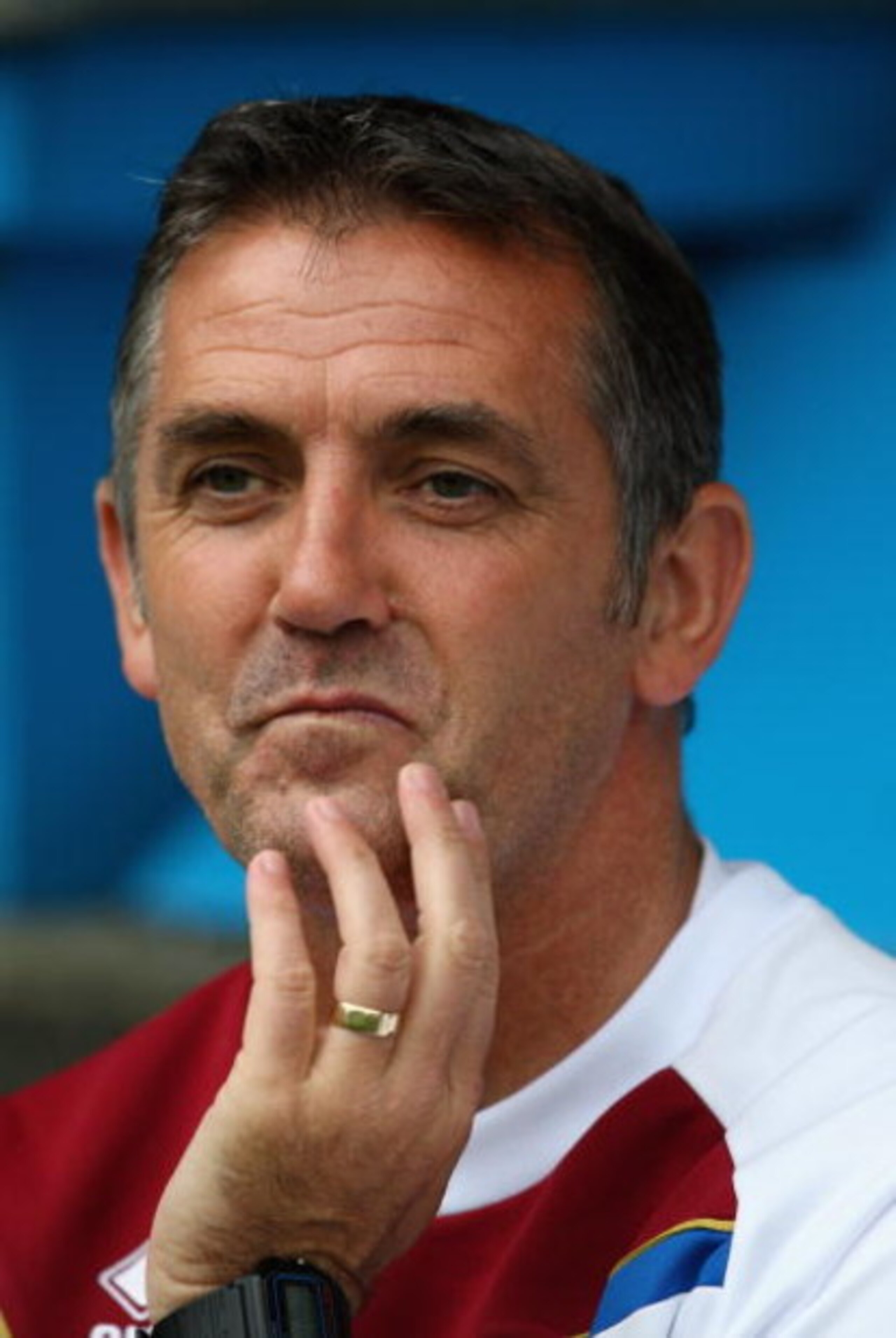 BURNLEY, ENGLAND - AUGUST 01:  Burnley manager Owen Coyle during the Pre Season Friendly match between Burnley and Leeds United at Turf Moor  on August 1, 2009 in Burnley, England.  (Photo by Clive Brunskill/Getty Images)
