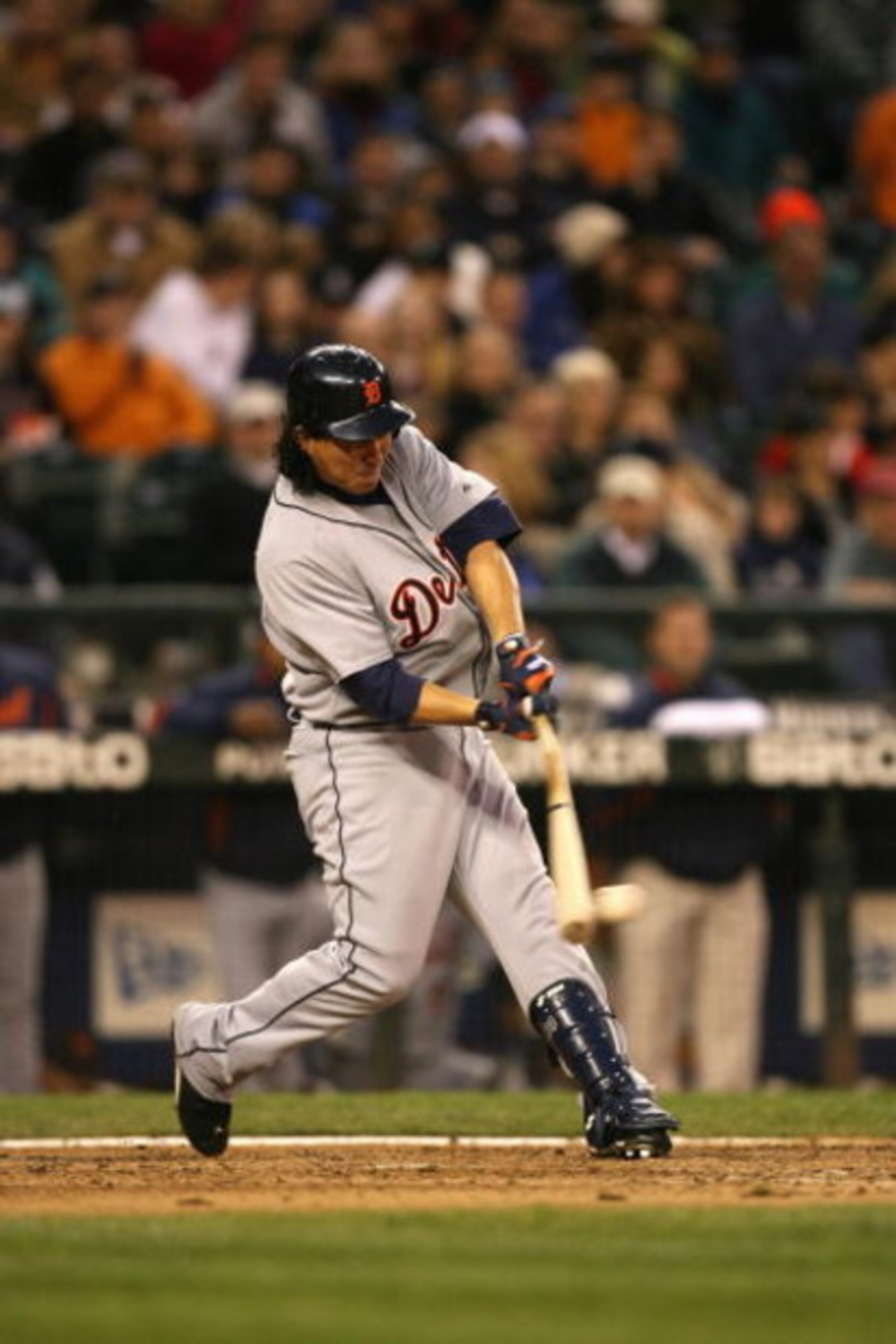SEATTLE - APRIL 18:  Magglio Ordonez #30 of the Detroit Tigers bats during the game against the Seattle Mariners on April 18, 2009 at Safeco Field in Seattle, Washington. (Photo by Otto Greule Jr/Getty Images)